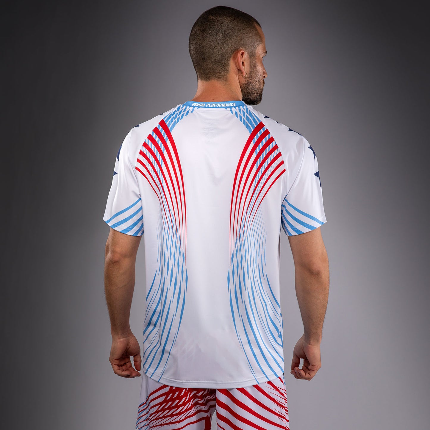 Official UFC Freedom 250 by Venum Personalisiert Authentic Fight Night Walkout Jersey für Herren - Weiß
