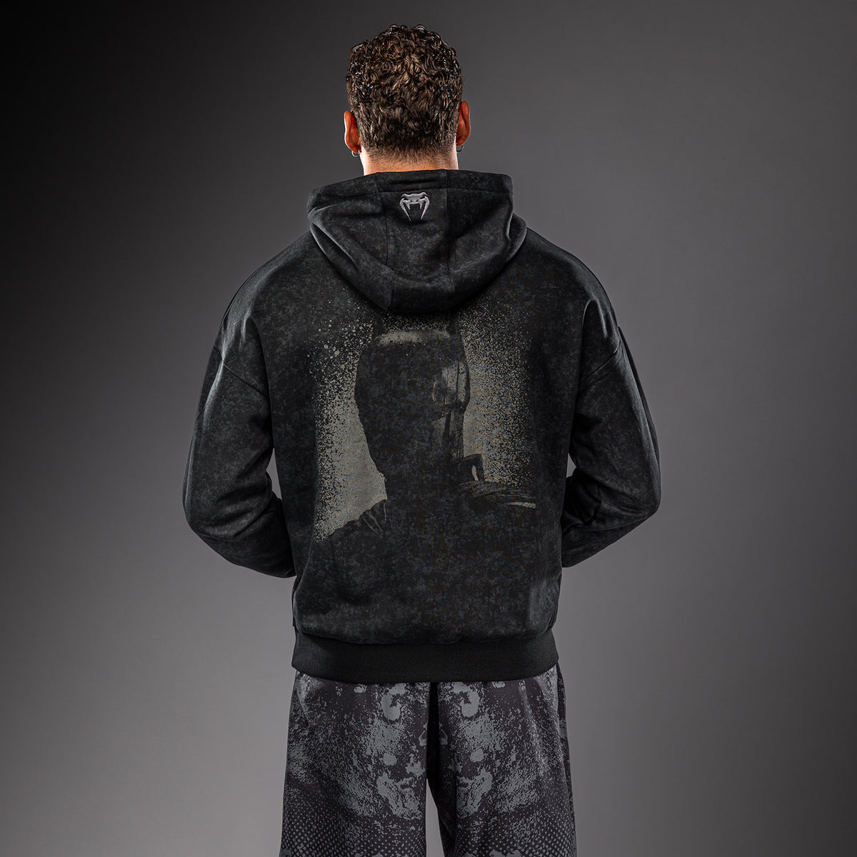 Venum x Batman Hoodie - Schwarz/Grau