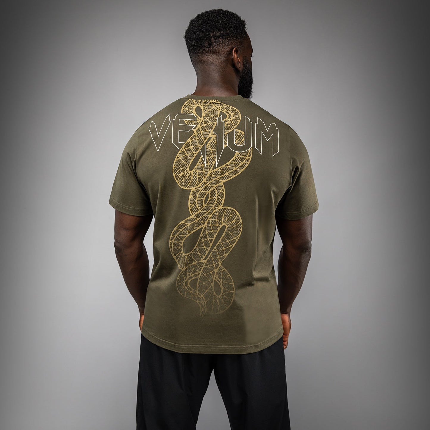 Venum Serpenti T-Shirt – Khaki/Bronze/Ivory