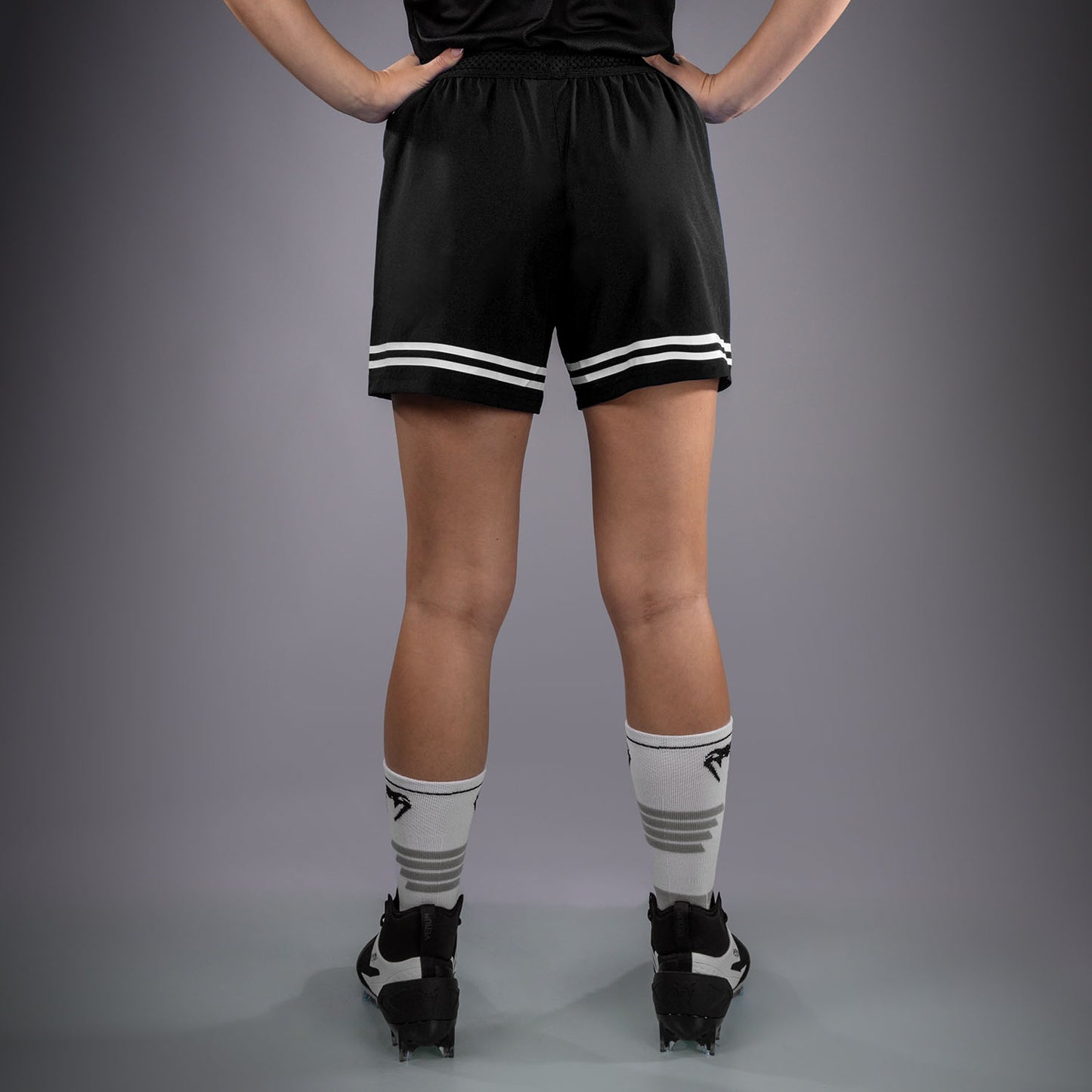 Venum Flag Fußball Shorts für Damen - Schwarz
