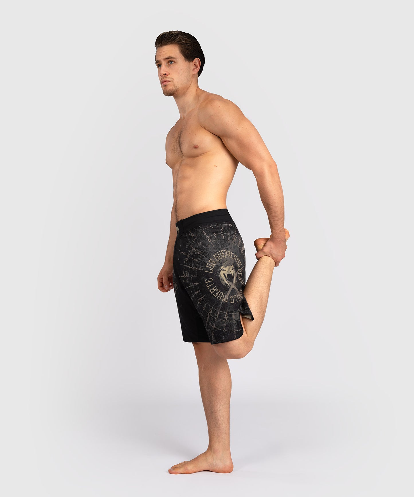 Venum Santa Muerte 5.0 Herren Fight Shorts - Tiefes Schwarz/Gold