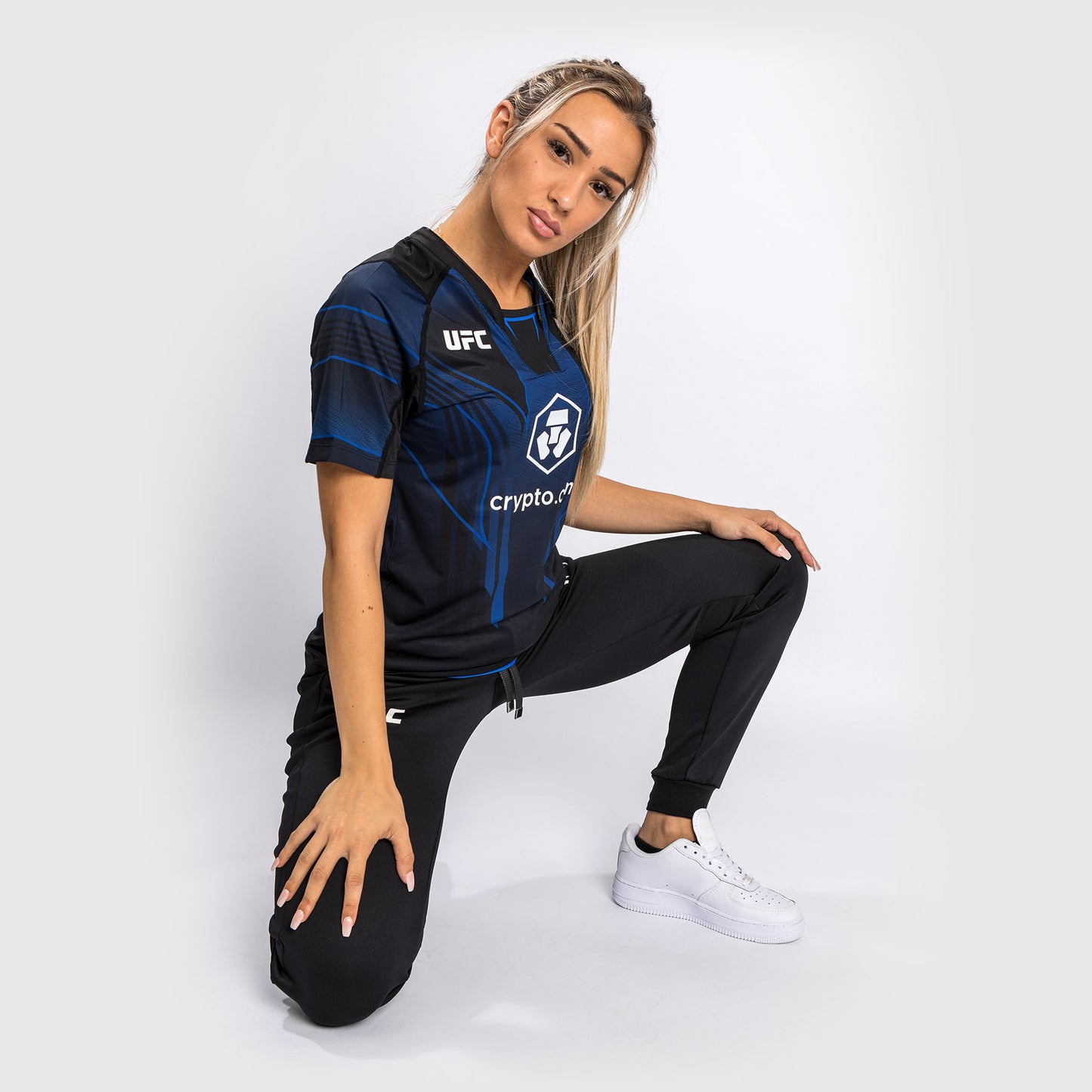UFC Venum Authentic Fight Night 2.0 Walkout-Trikot für Frauen – Midnight Edition
