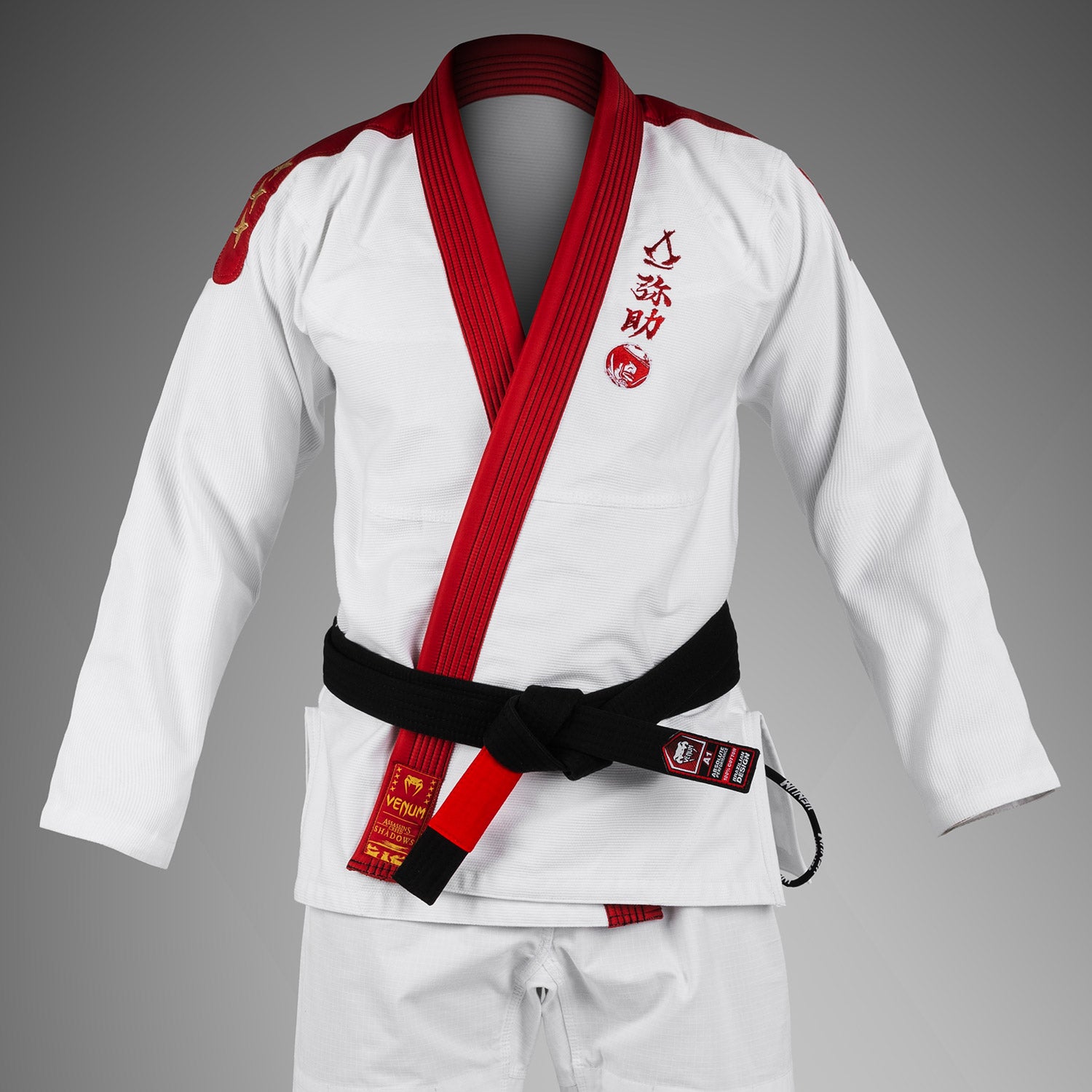 Venum x Assassin's Creed Shadows BJJ Gi - Weiß/Rot - Venum Deutschland
