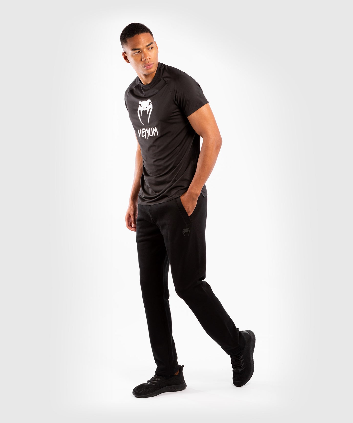 Venum Classic Track Pants - Schwarz/Schwarz