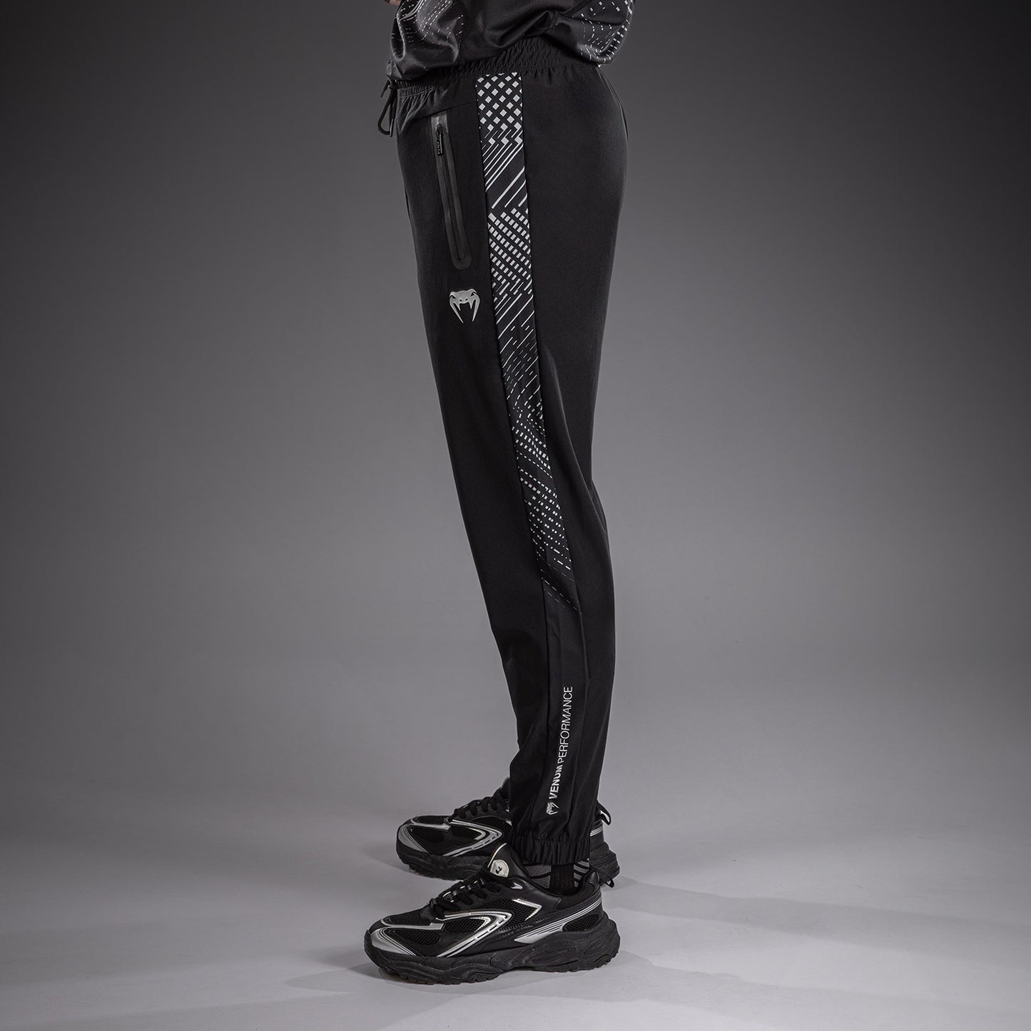 Venum Midnight Fury Jogginghose – Schwarz/Grau/Silber