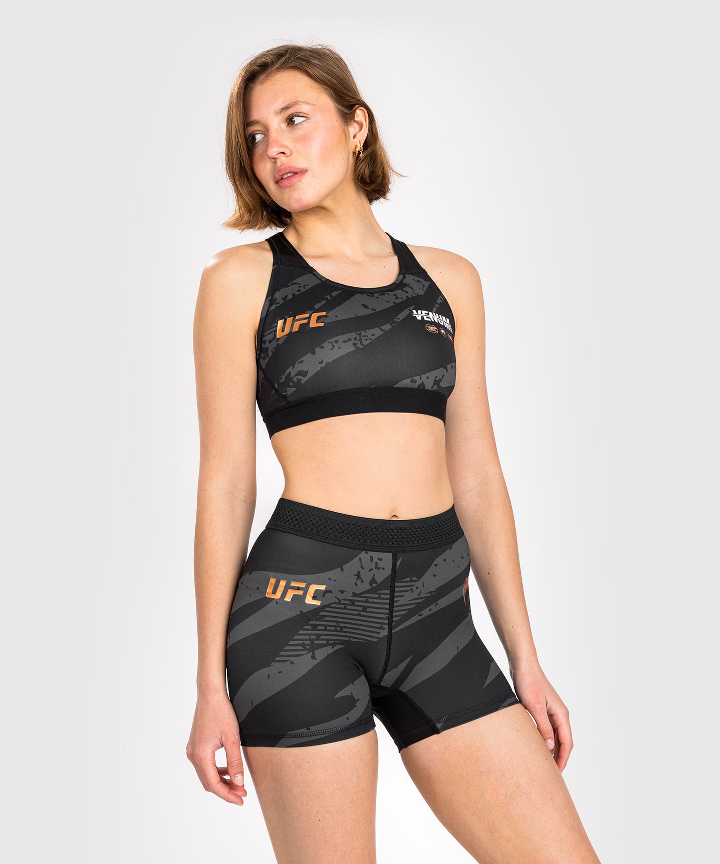 UFC Adrenaline by Venum Fight Week Frauen Vale Tudo Short - Urban Camo