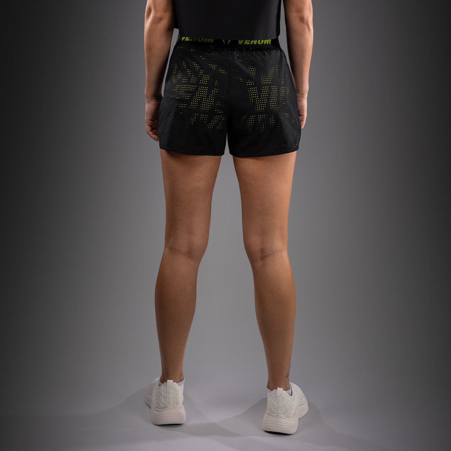 Venum Lazer Trainingsshorts für Damen - Schwarz/Gelb