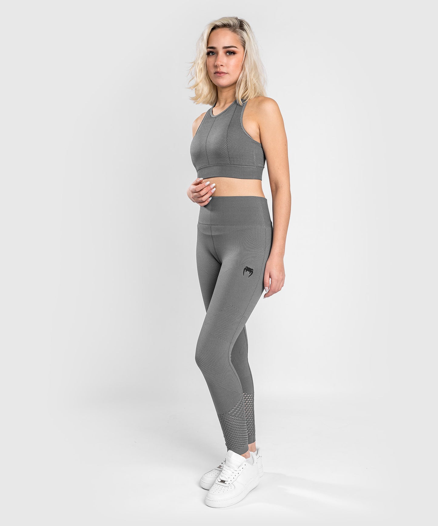 Venum Sparring Seamless Leggings ⅞ - Dunkelgrau