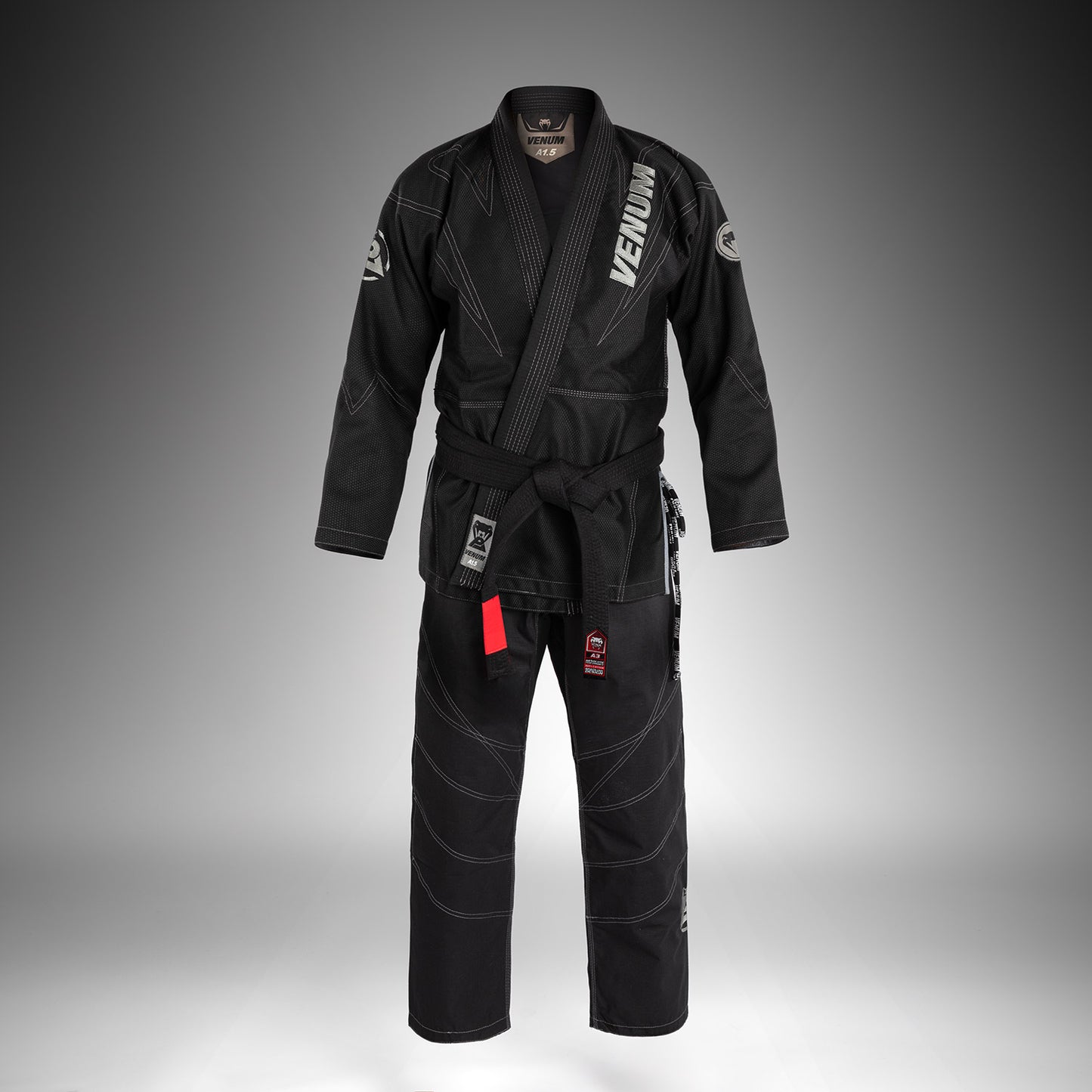 Venum x Polaris BJJ Gi - Schwarz/Grau