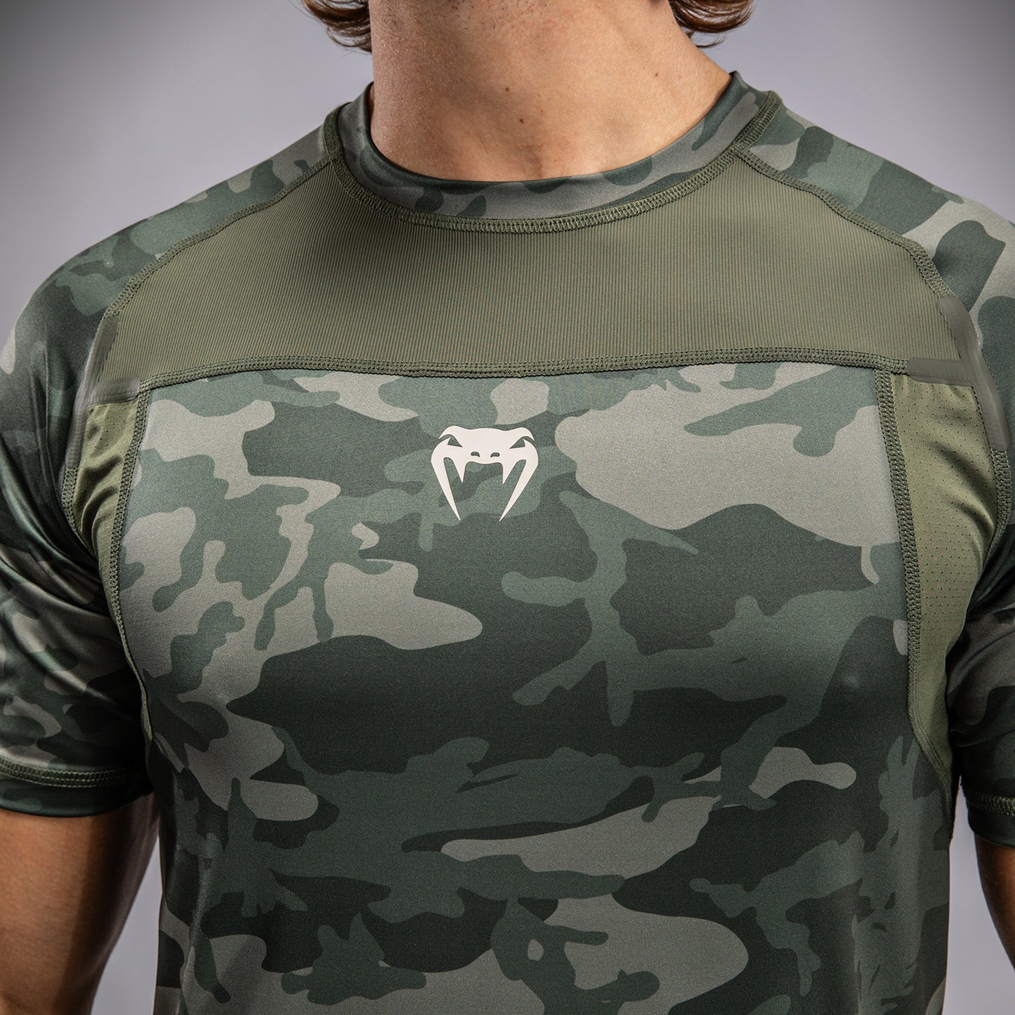Venum G-Fit Air Herren Dry-Tech T-Shirt - Army Camouflage