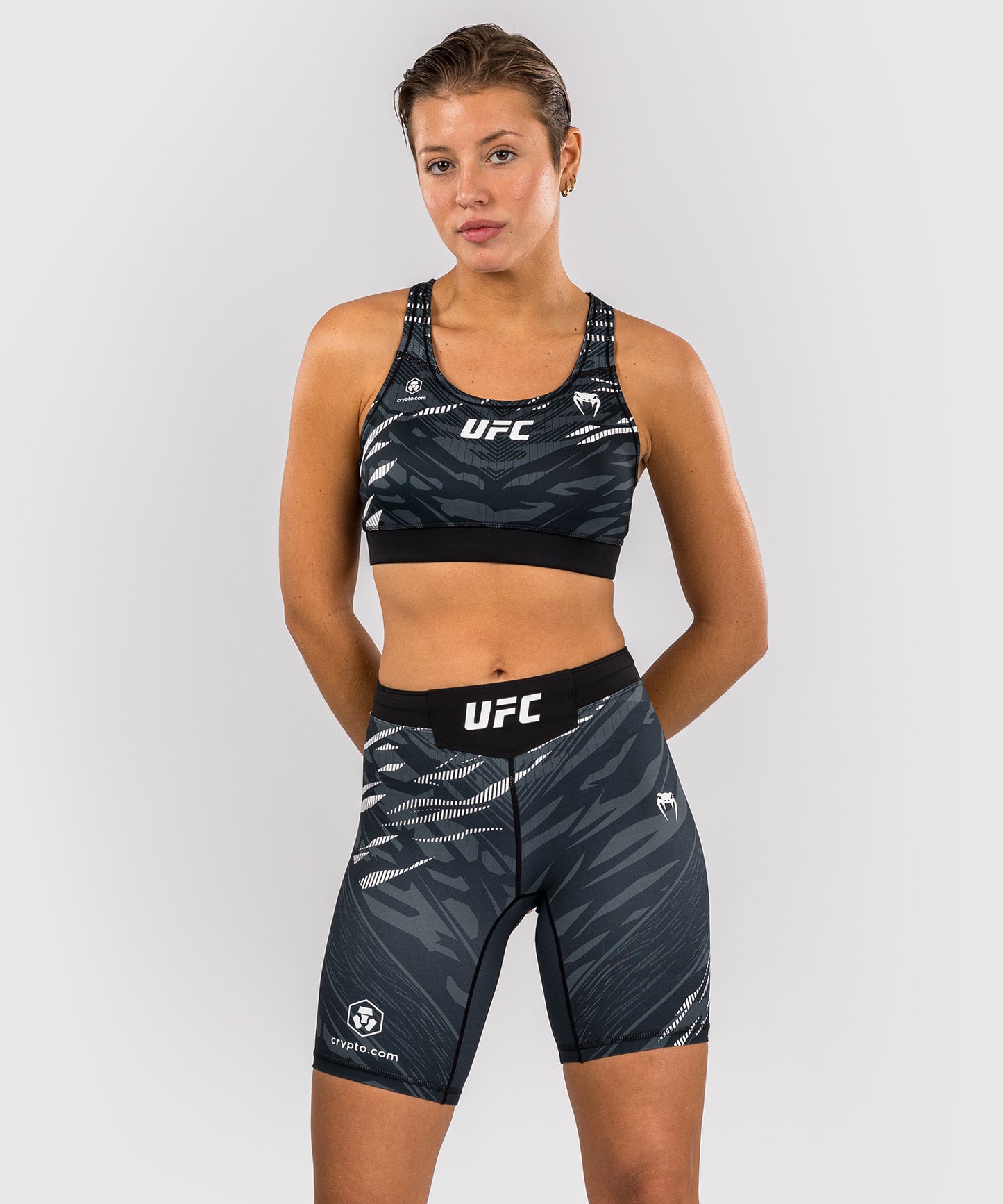 UFC Fusion by Venum Authentic Fight Night Damen Vale Tudo Short - Long Fit - Schwarz