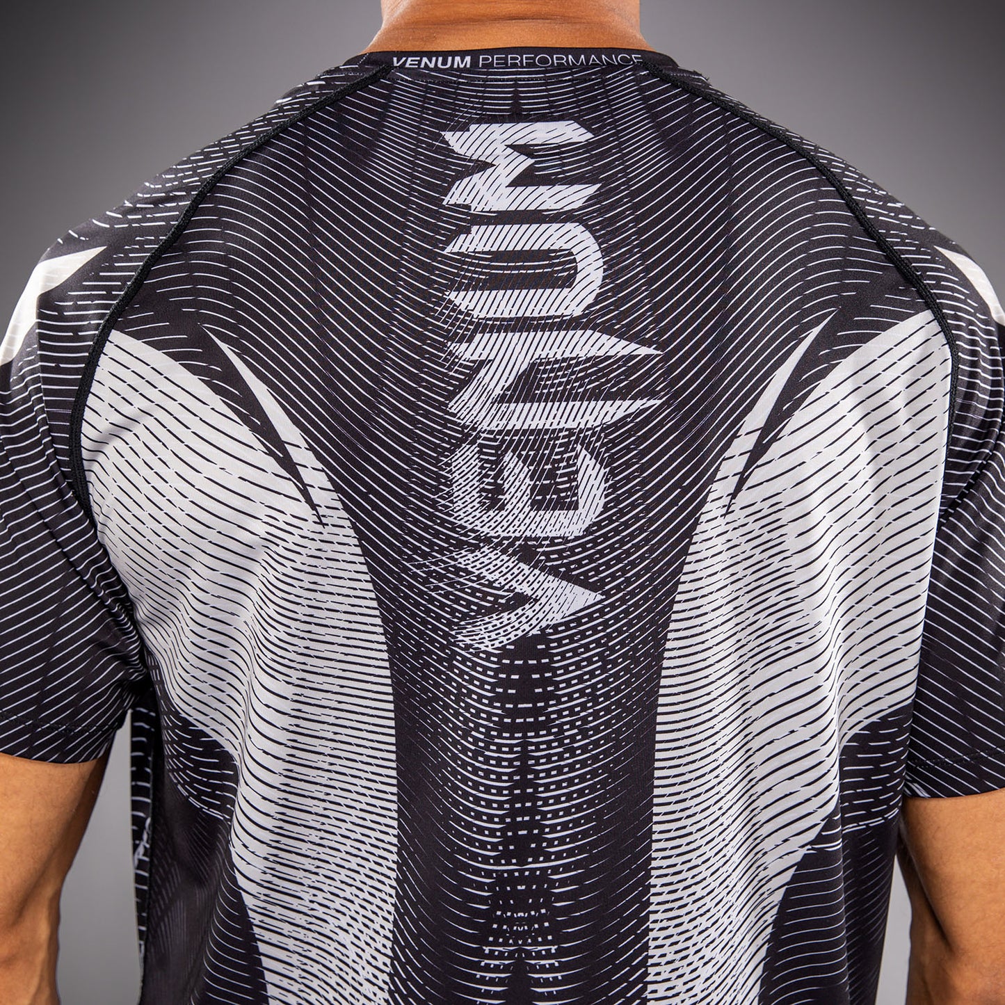 Venum Galactic 3.0 Dry-Tech T-Shirt - Cremeweiß/Schwarz