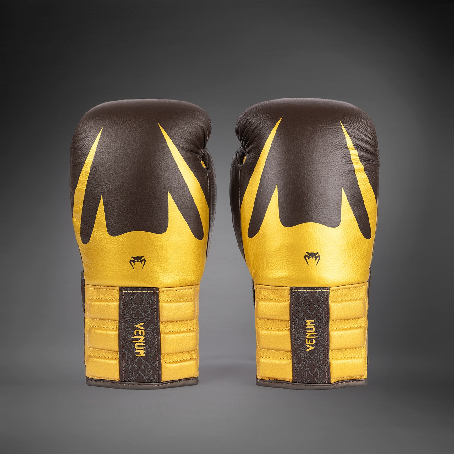 Venum Reverso Boxhandschuhe - Schokolade/Gold