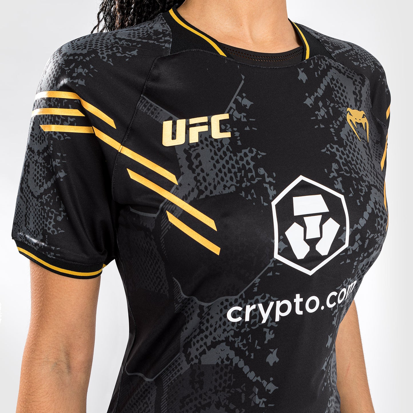 UFC Adrenaline by Venum Personalisierte Authentic Fight Night Frauen Walkout Jersey - Champion