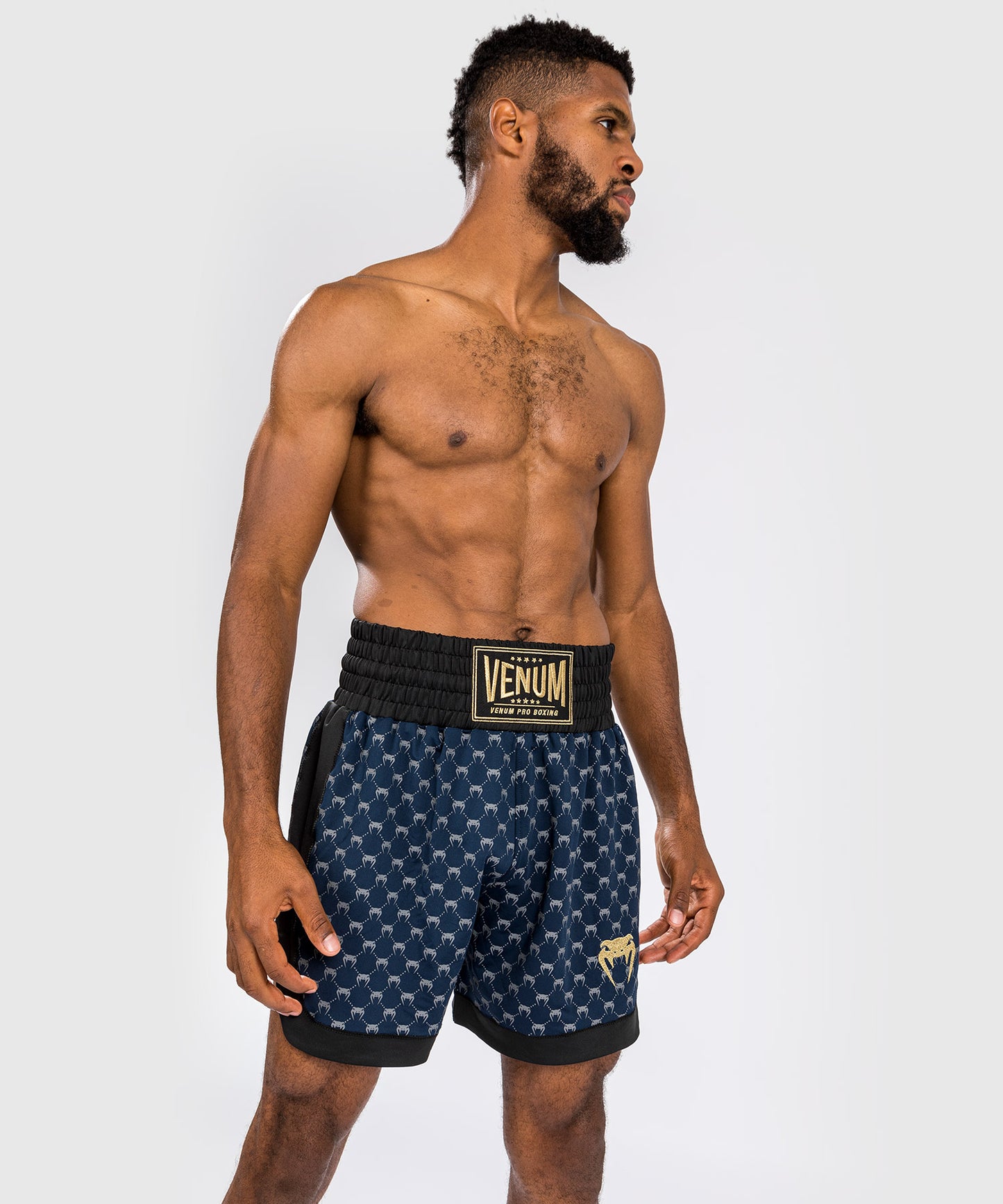 Venum Monogram Boxershorts - Schwarz/Marineblau