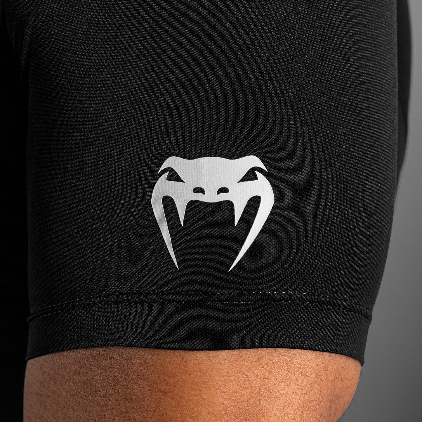 Venum Lineup Kompressionsshirt Kurzarm - Schwarz/Weiß