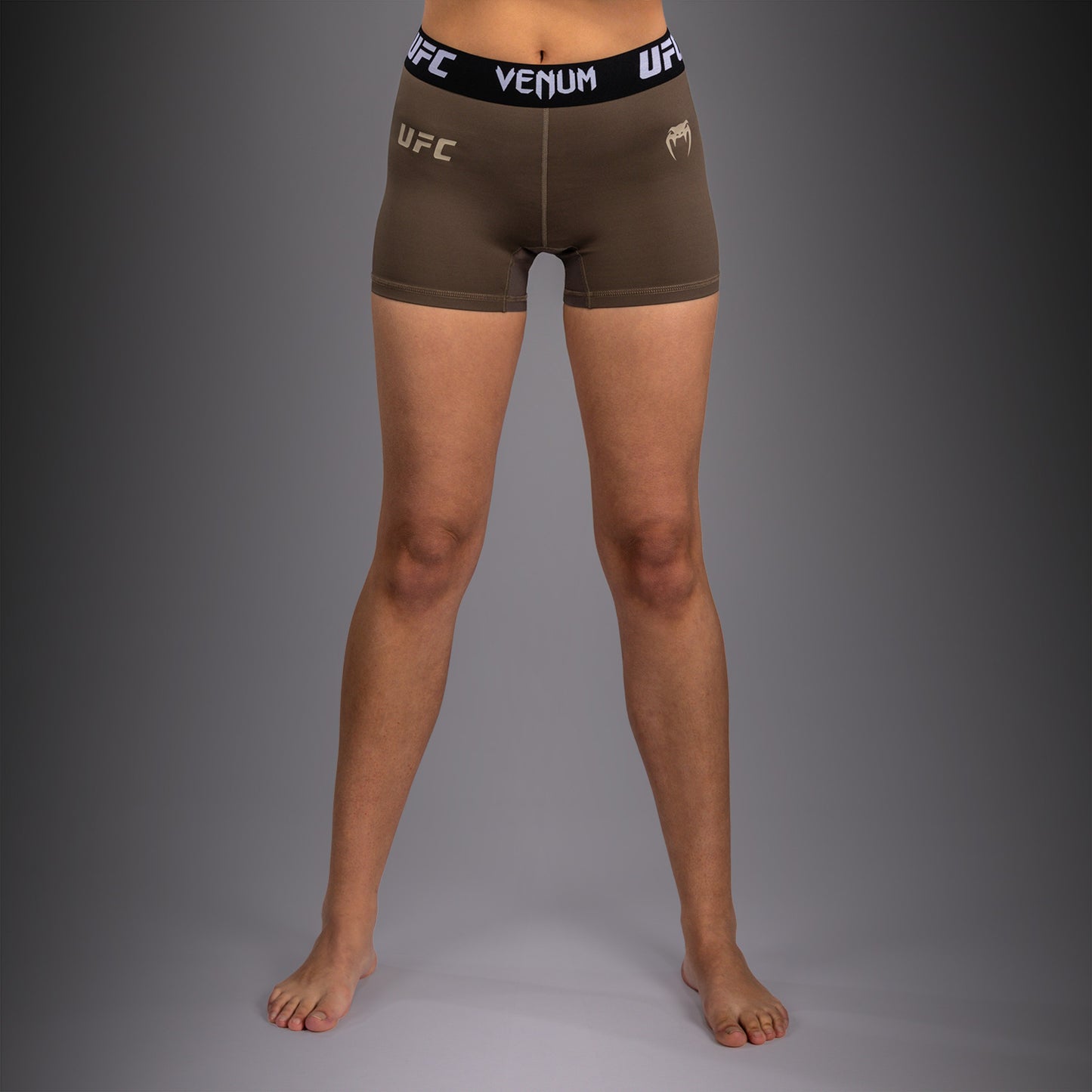 Venum UFC Unity by Venum Authentic Fight Week Damen Funktions-Kompressionsshorts - Braun