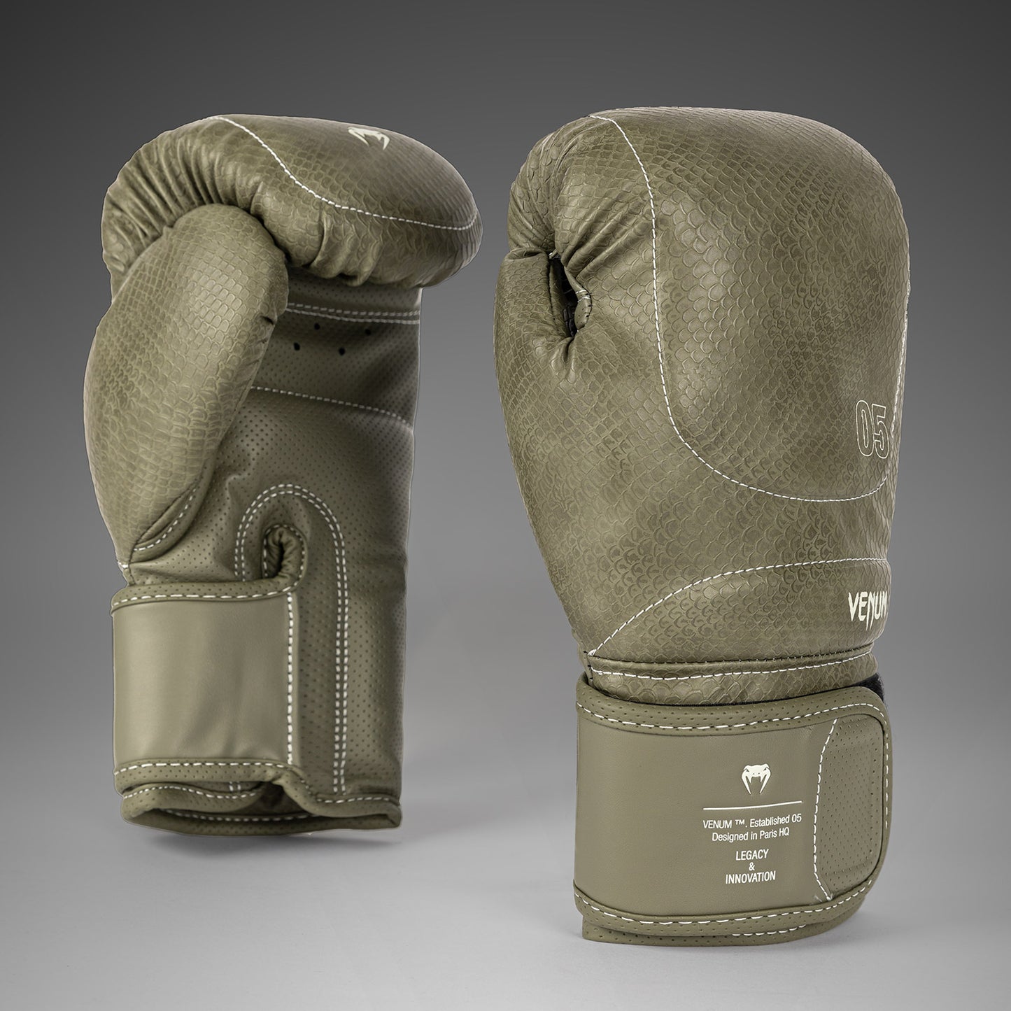 Venum Impact Evo Scales Boxhandschuhe – Armeegrün