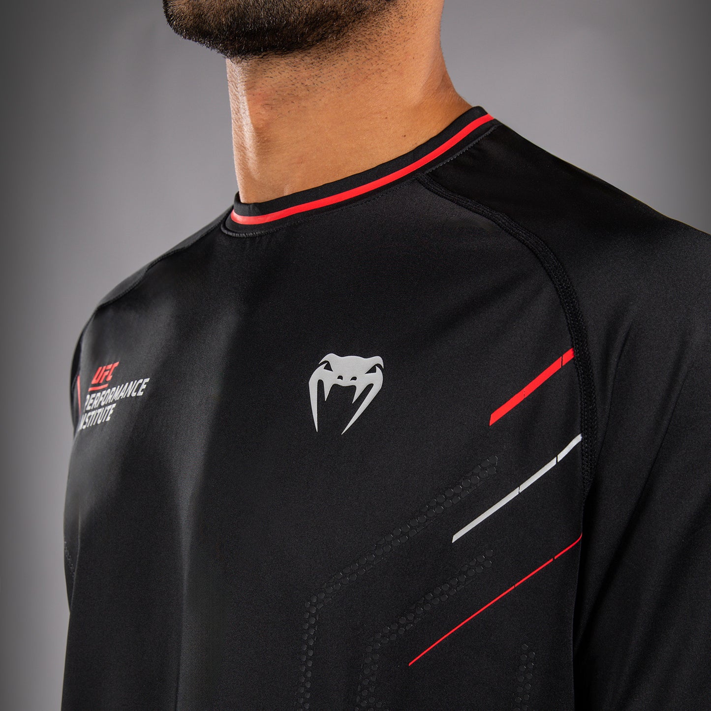 Venum UFC PI 3.0 Dry-Tech-T-Shirt – Schwarz