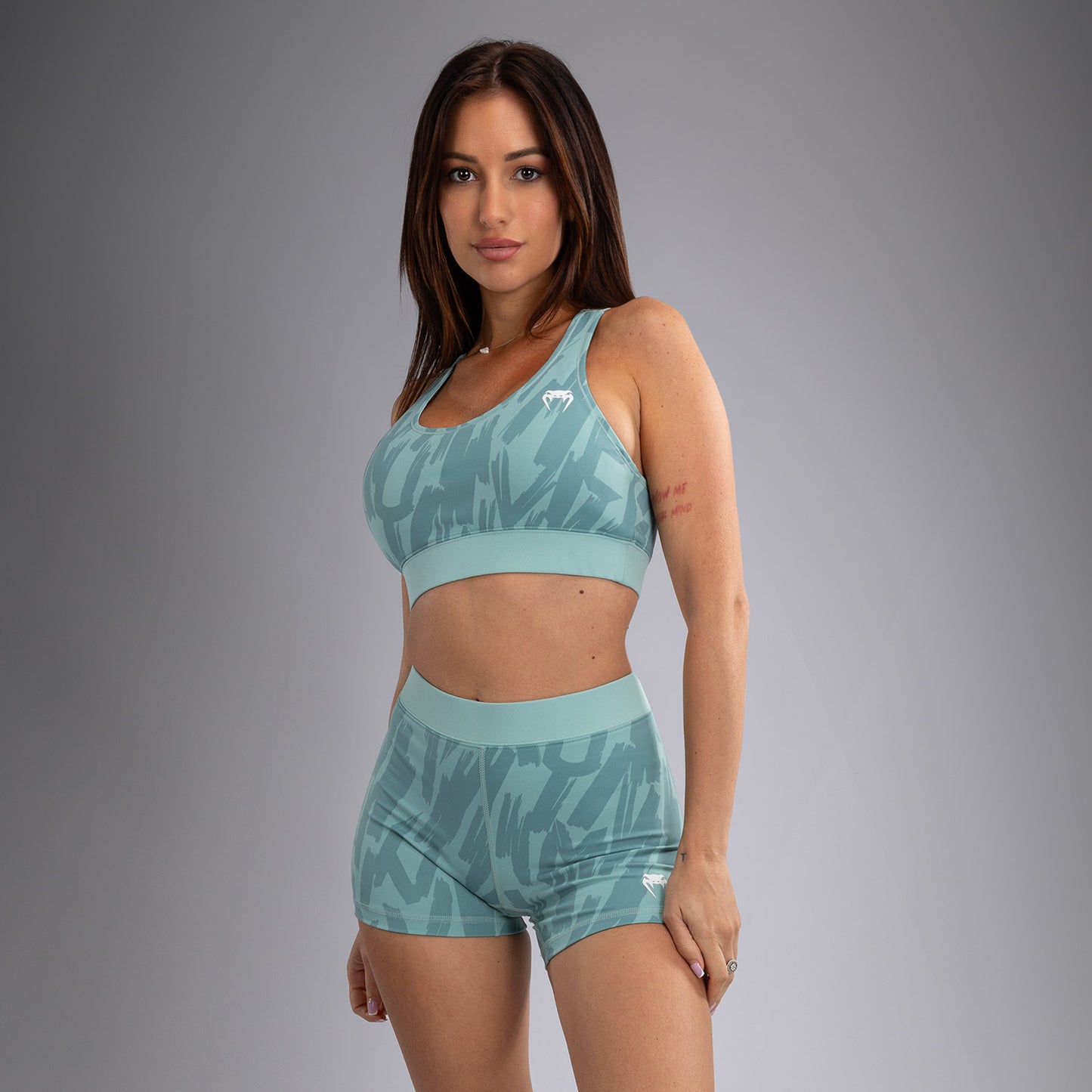 Venum Graffiti Frauen Sport-BH - Aqua