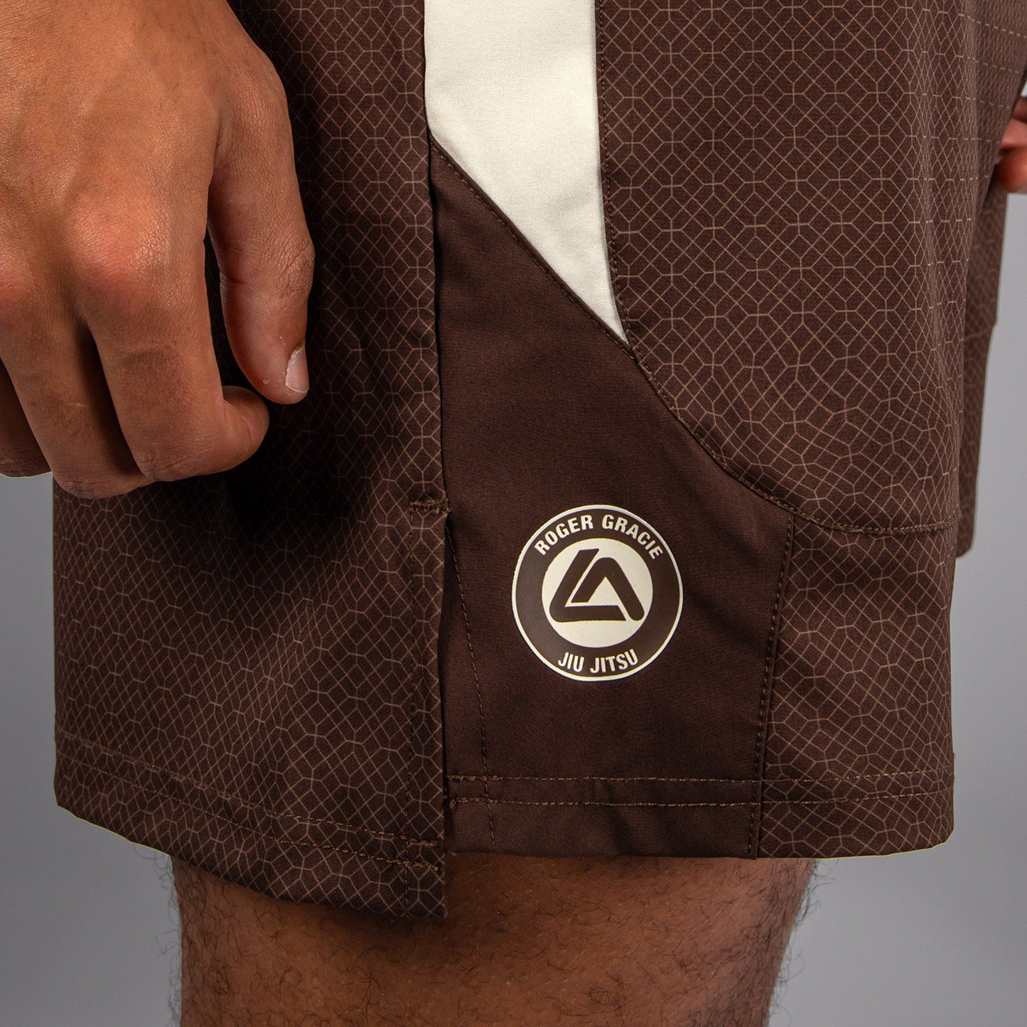 Venum x Roger Gracie Academy Fightshorts - Dunkelbraun