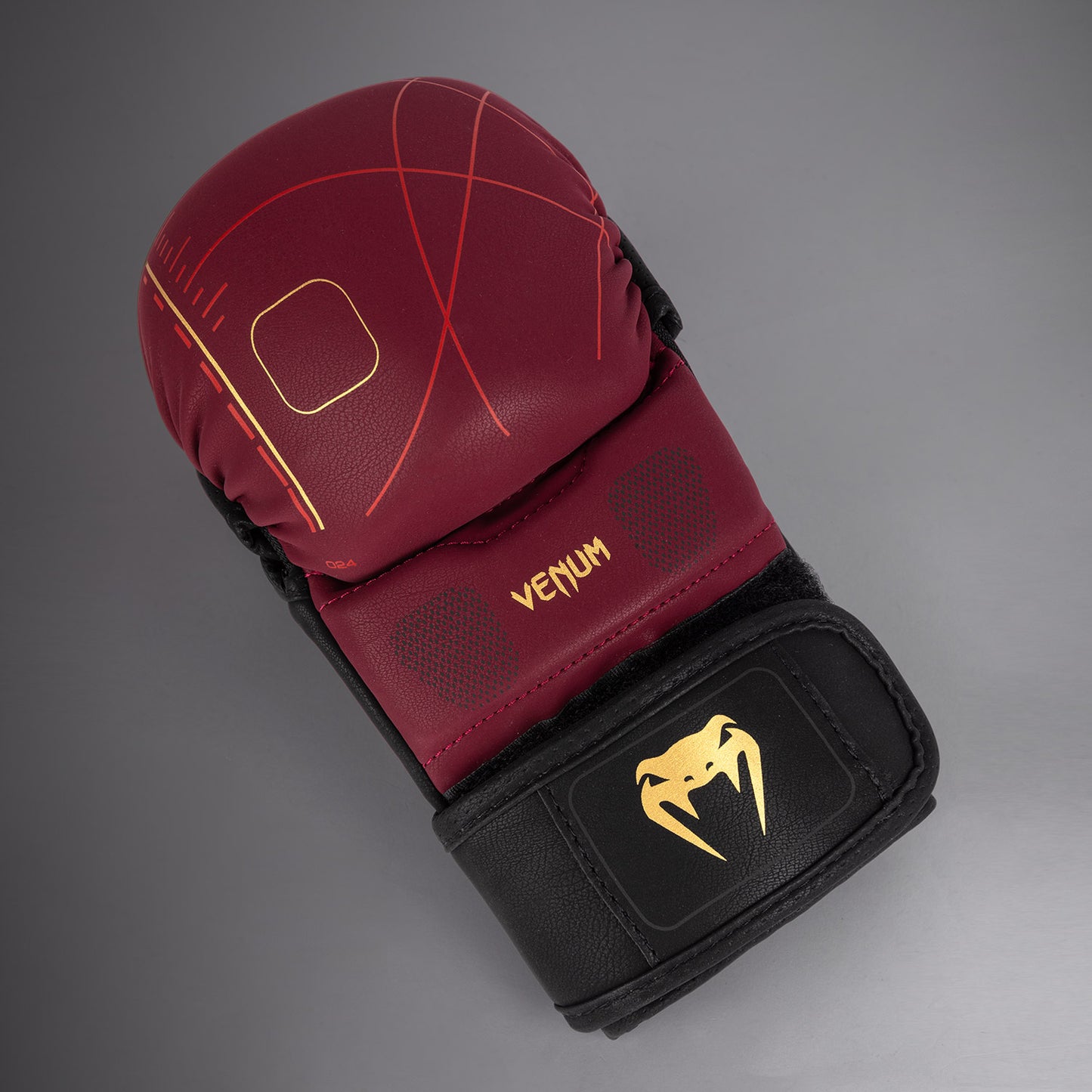Venum Tactical XT Sparringshandschuhe - Schwarz/Burgund/Gold