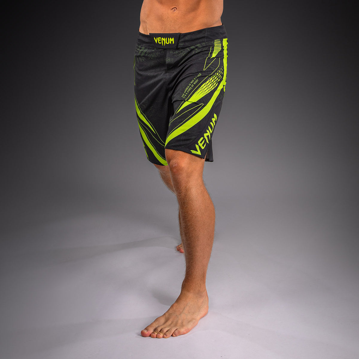 Venum Amazonia Reborn MMA-Shorts - Schwarz/Grün