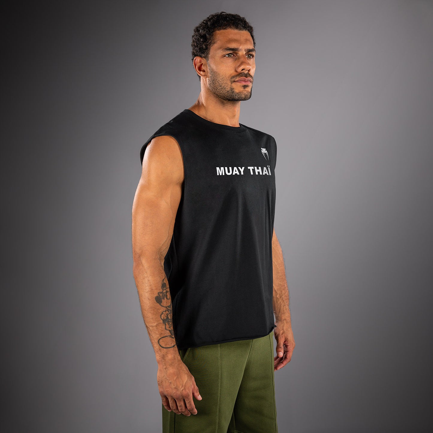 Venum Muay Thai VT T‑Shirt – Schwarz