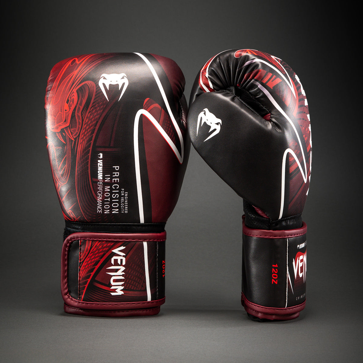Venum Crimson Viper 2.0 Impact Boxhandschuhe - Schwarz/Rot