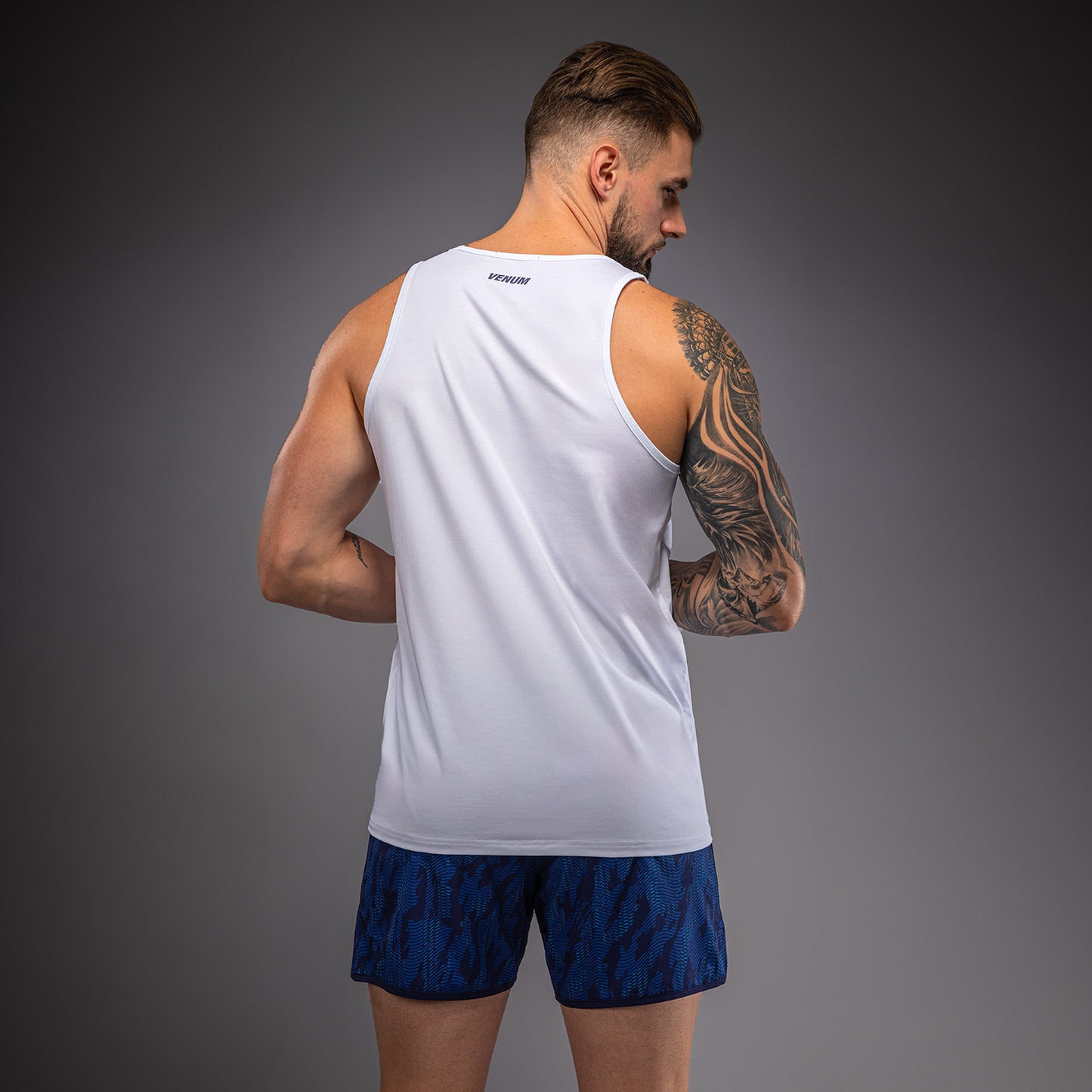 Venum Aqua Tanktop – Weiß/Blau