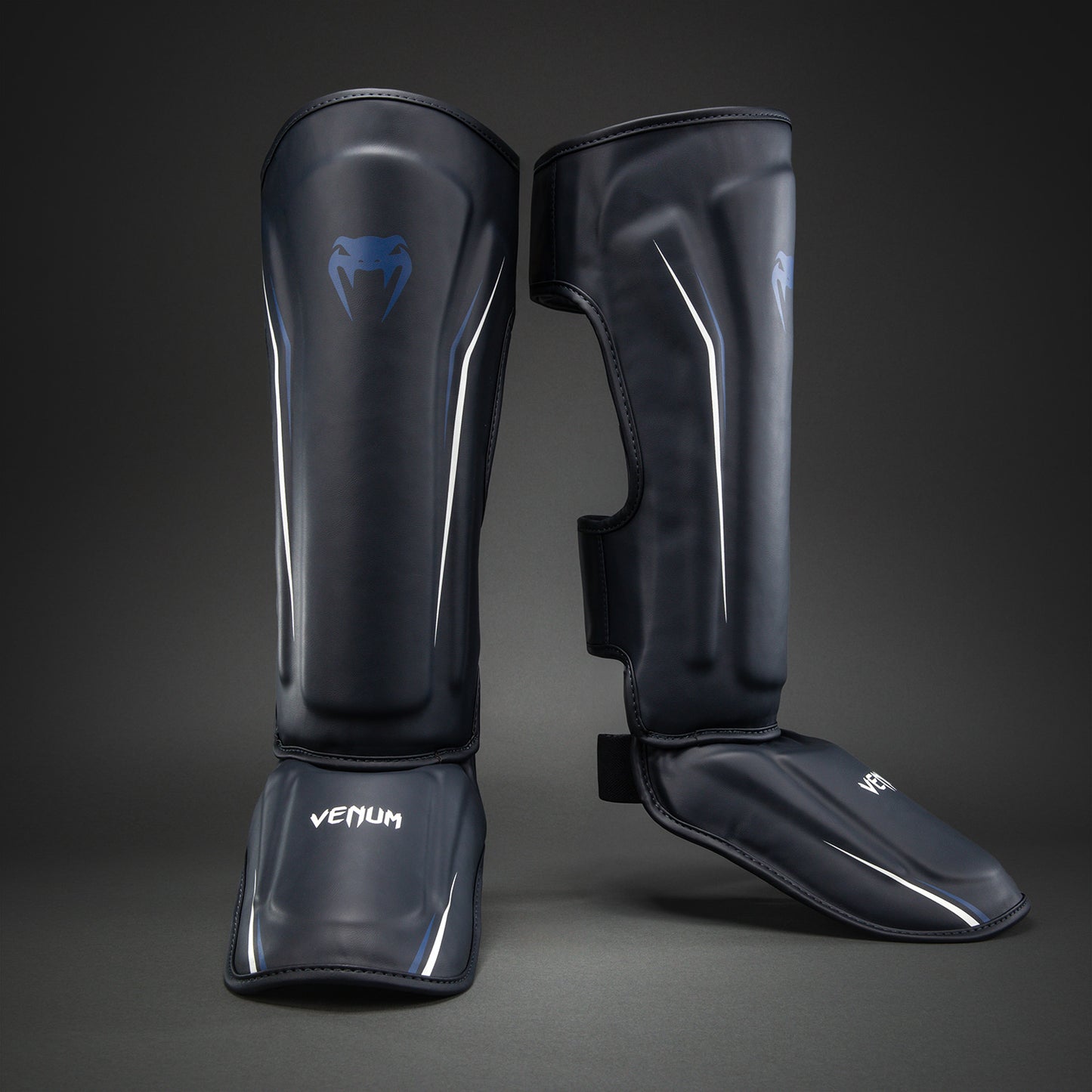 Venum G-Core Schienbeinschoner - Marineblau/Weiß