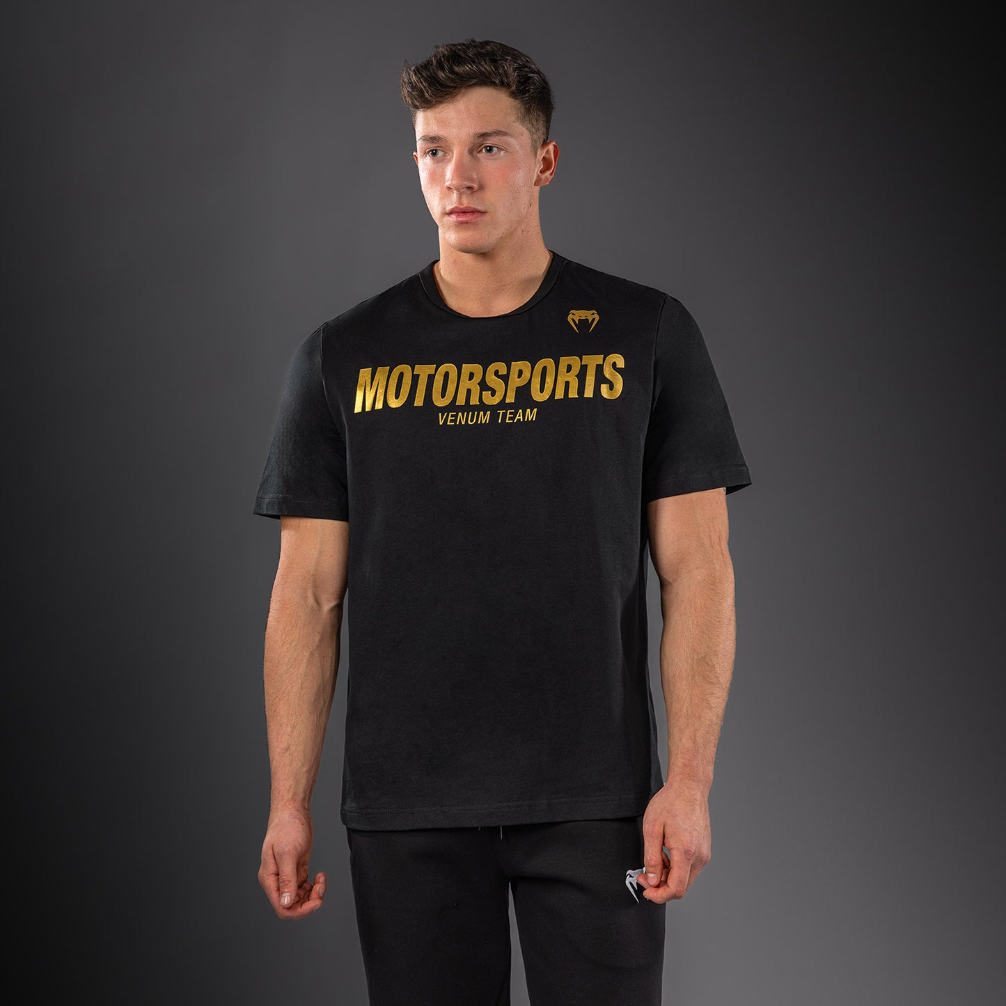 Venum Motorsports VT T-Shirt – Schwarz/Gold
