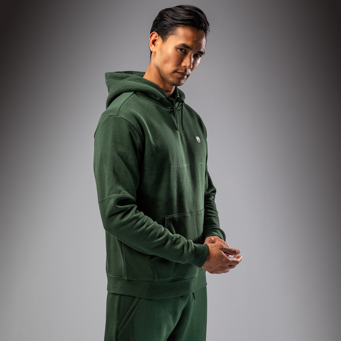 Venum Silent Power Hoodie - Waldgrün