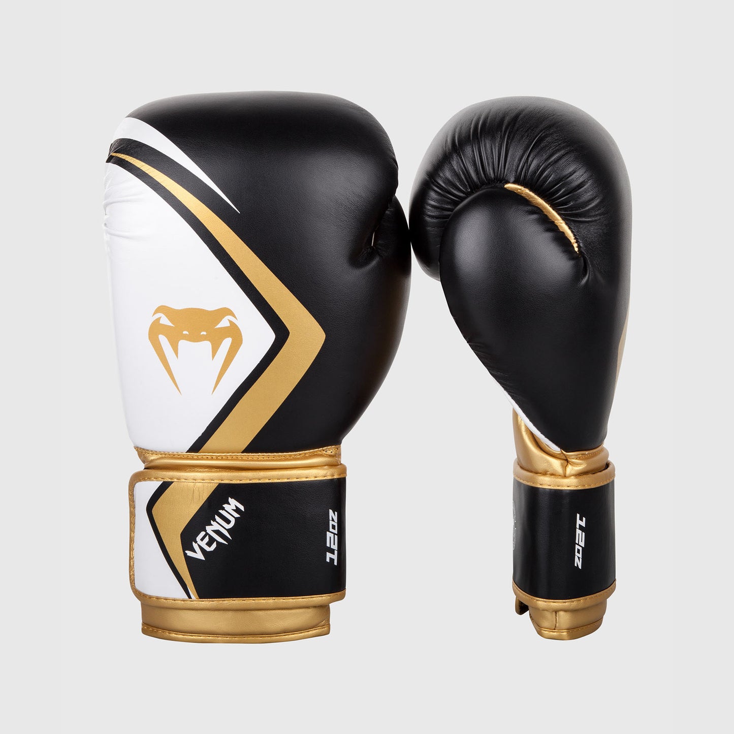 Venum Contender 2.0 Boxhandschuhe - Schwarz/Weiß-Gold