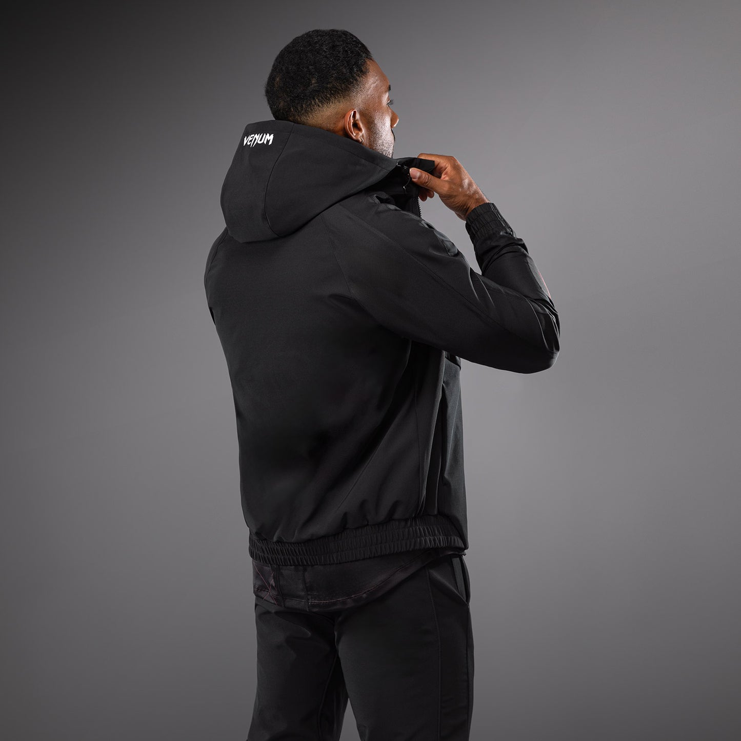 Venum Tactical XT Herren Trainingsjacke - Schwarz/Feuerrot