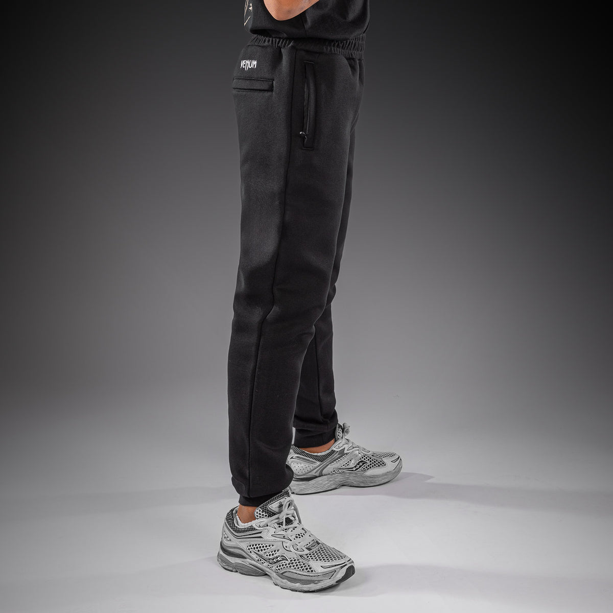 Venum Attack Fleece & Weave Kinder-Jogginghose - Schwarz