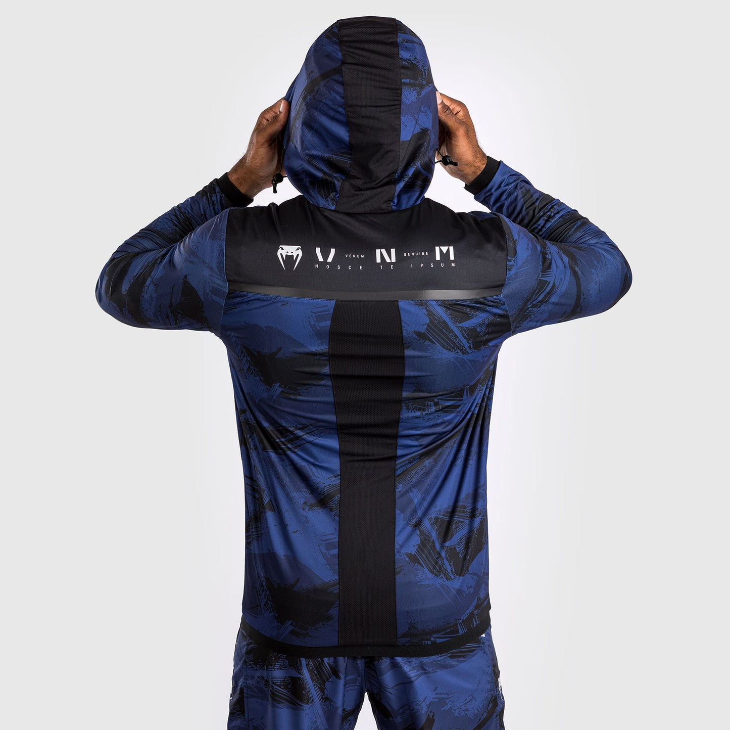Venum Electron 3.0 Hoodie - Marineblau