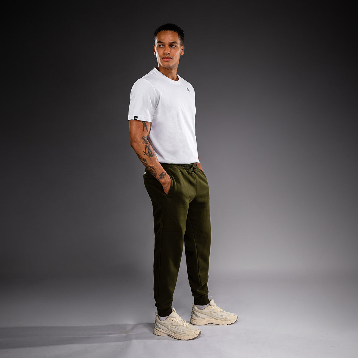 Venum Attack Fleece & Weave Jogginghose - Khaki