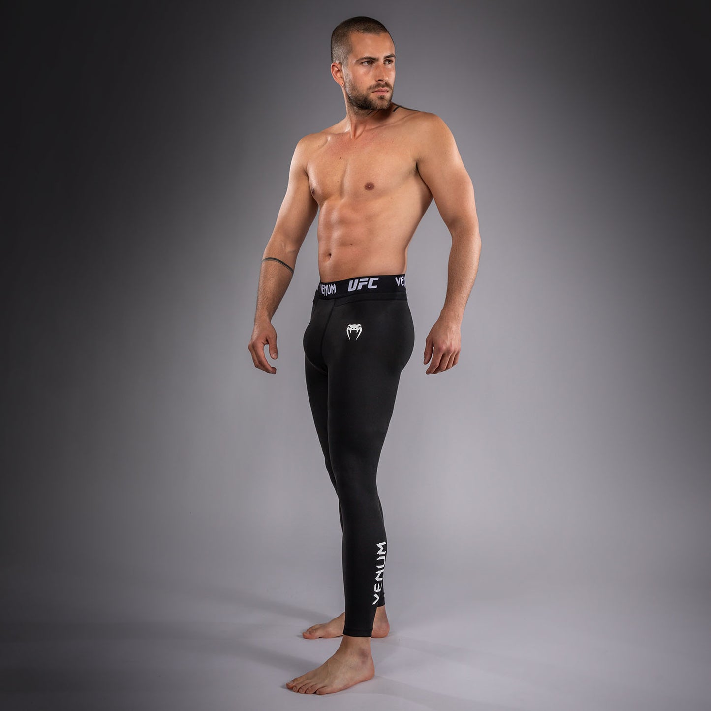 Venum UFC Unity by Venum Authentic Fight Week Herren Funktions-Kompressionshose - Schwarz