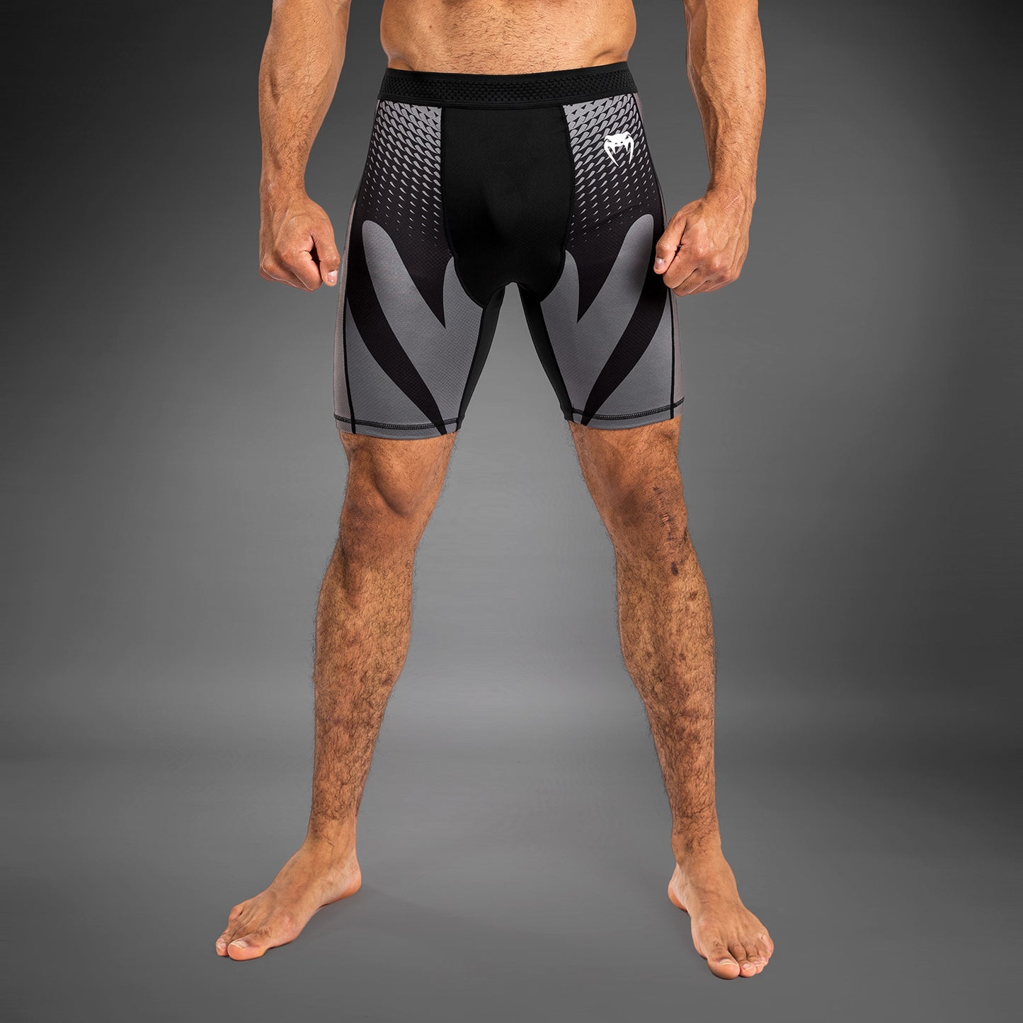 Venum Attack Herren Vale Tudo Short - Schwarz