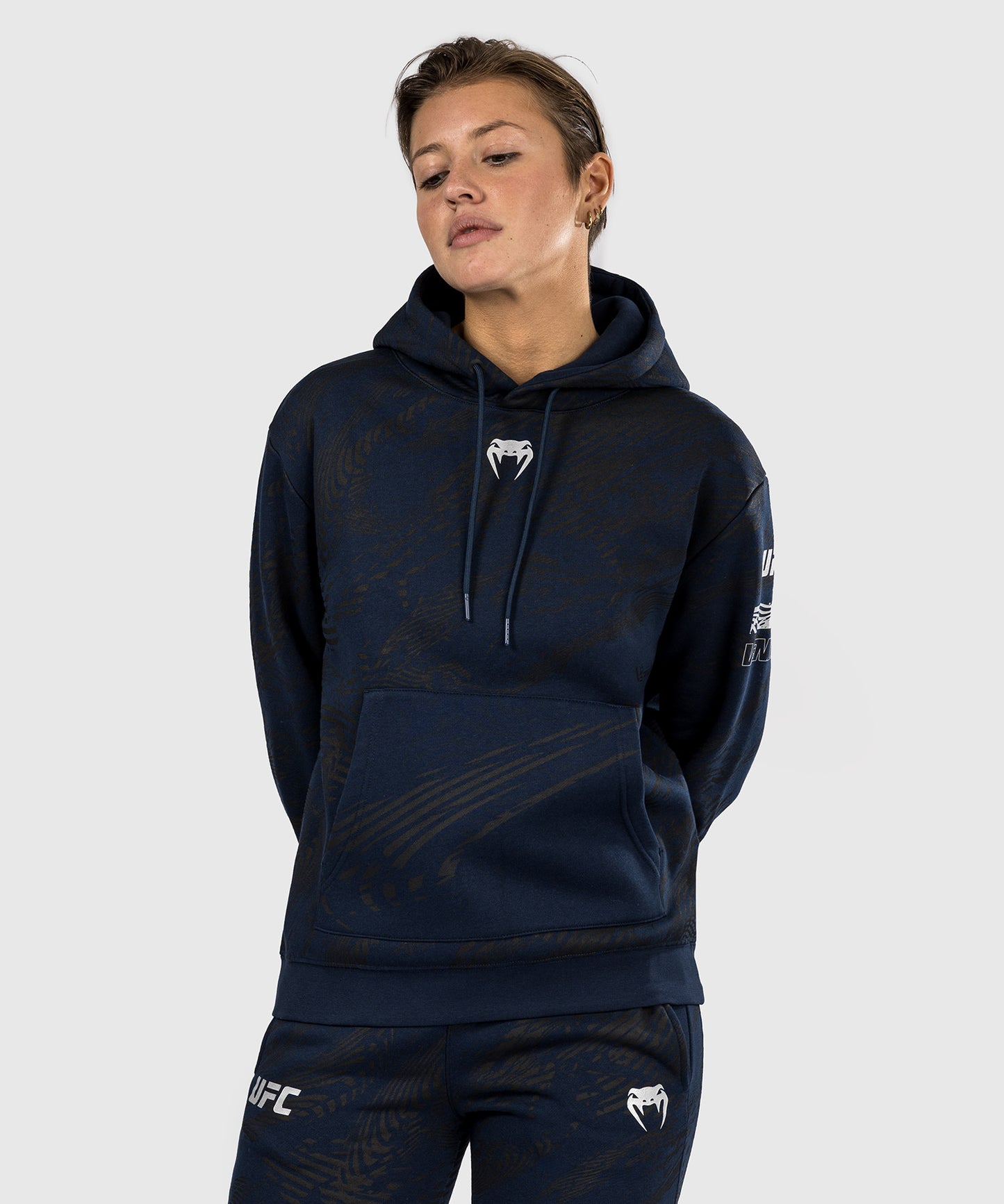 UFC Fusion by Venum Fight Week Damen Pullover Hoodie - Ozeanisches Blau
