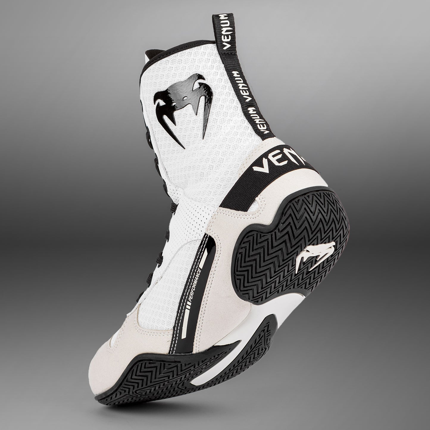 Venum Elite Boxschuhe - Weiß/Schwarz