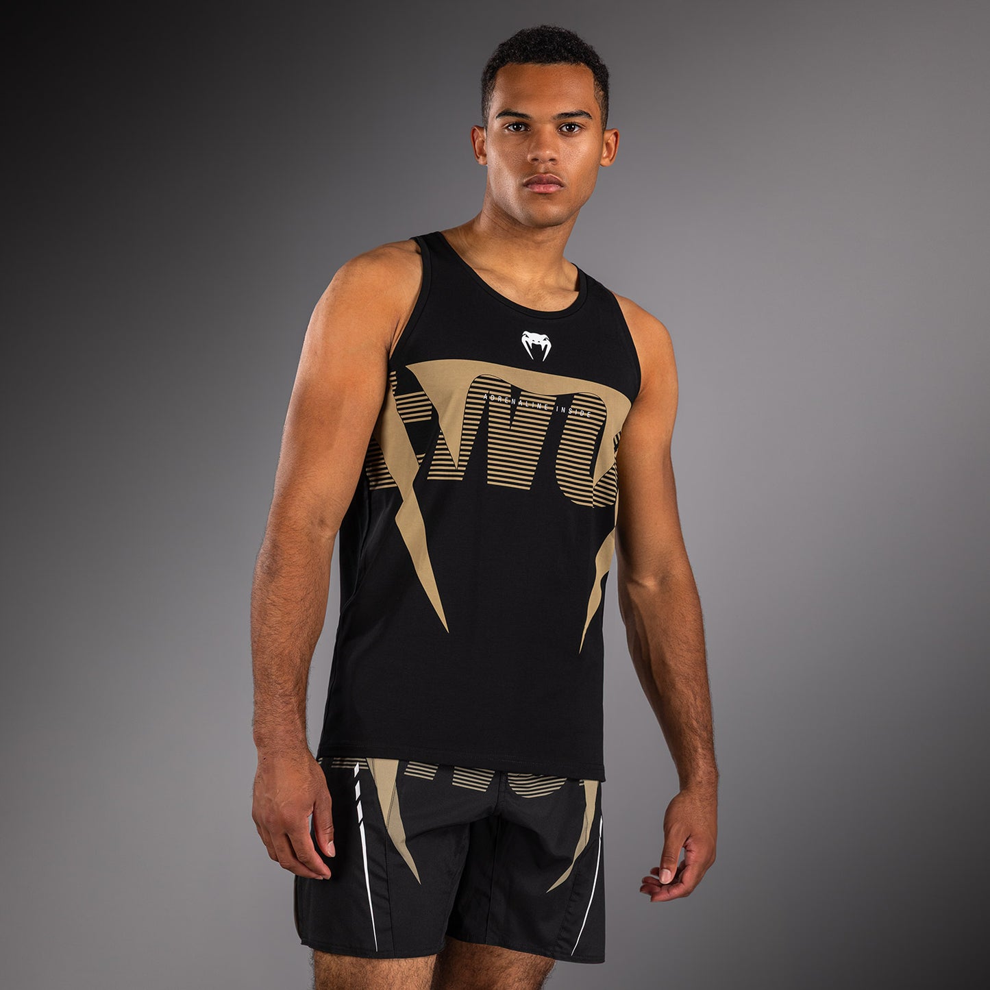 Venum Adrenaline Tank Top – Schwarz/Sand