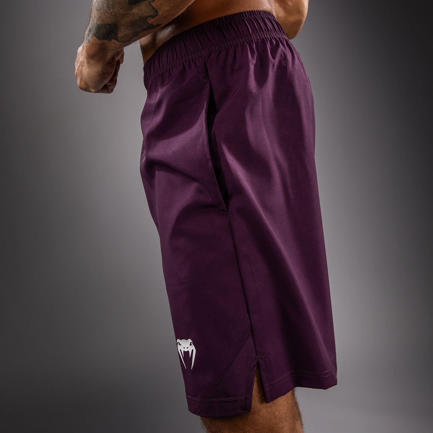 Venum Contender Trainingsshorts - Dunkelviolett/Weiß