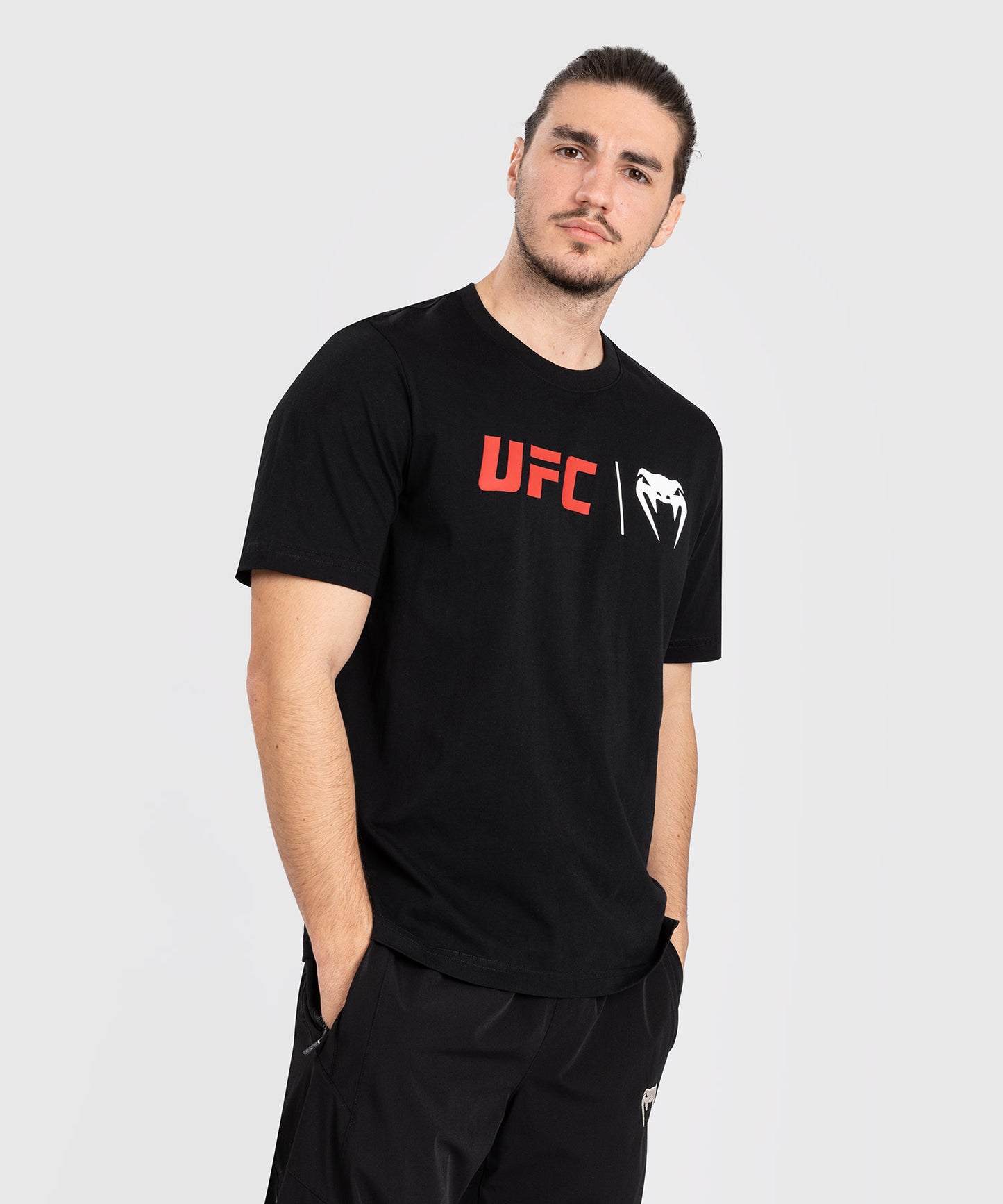 UFC Venum Classic T-Shirt - Schwarz/Rot