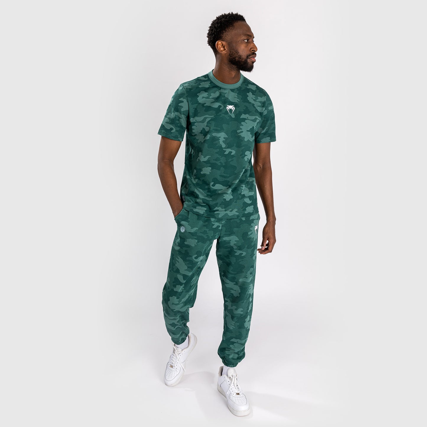 Venum Vortex XL Herren T-Shirt - Türkis Camo