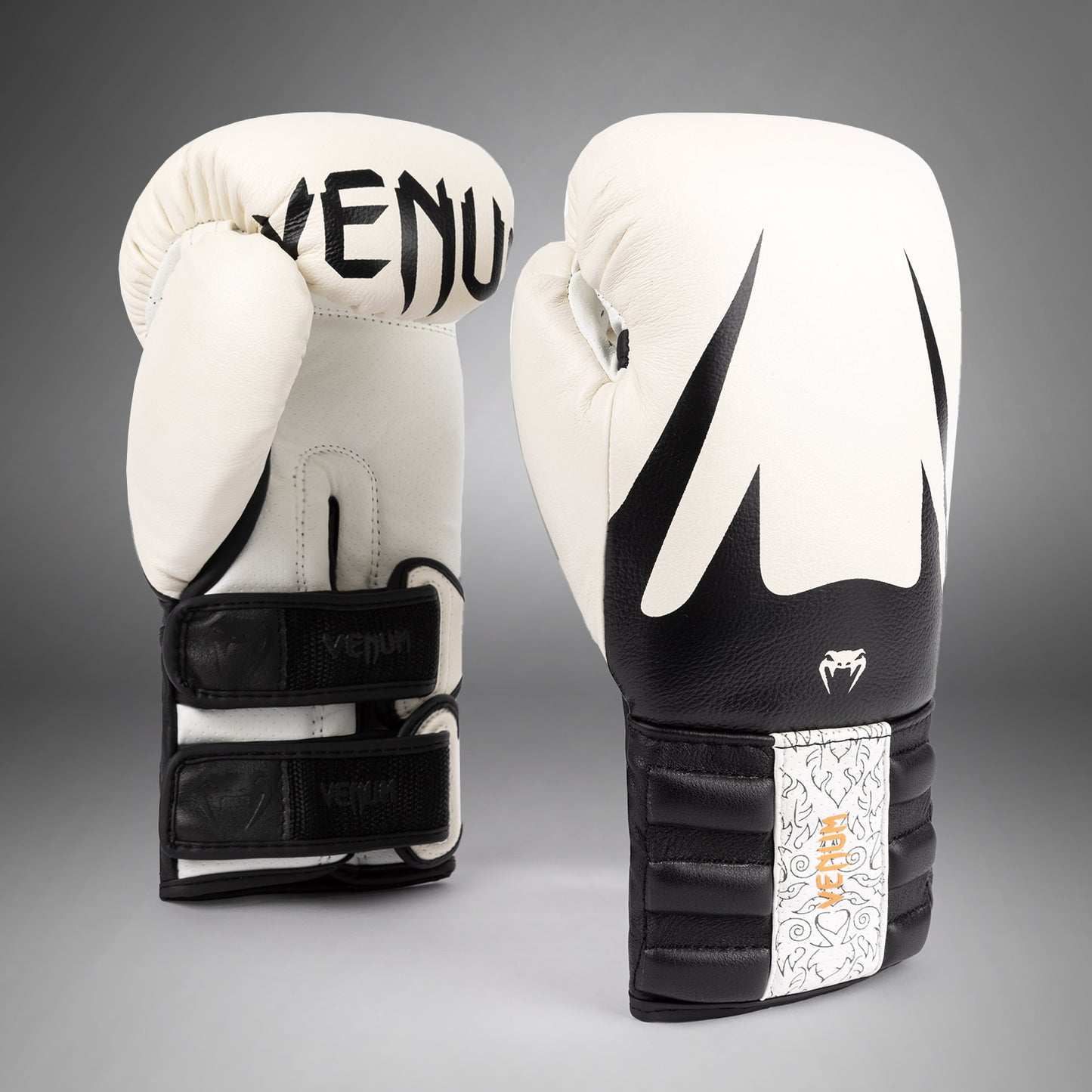 Venum Reverso Boxhandschuhe - Schnee Weiß/Schwarz