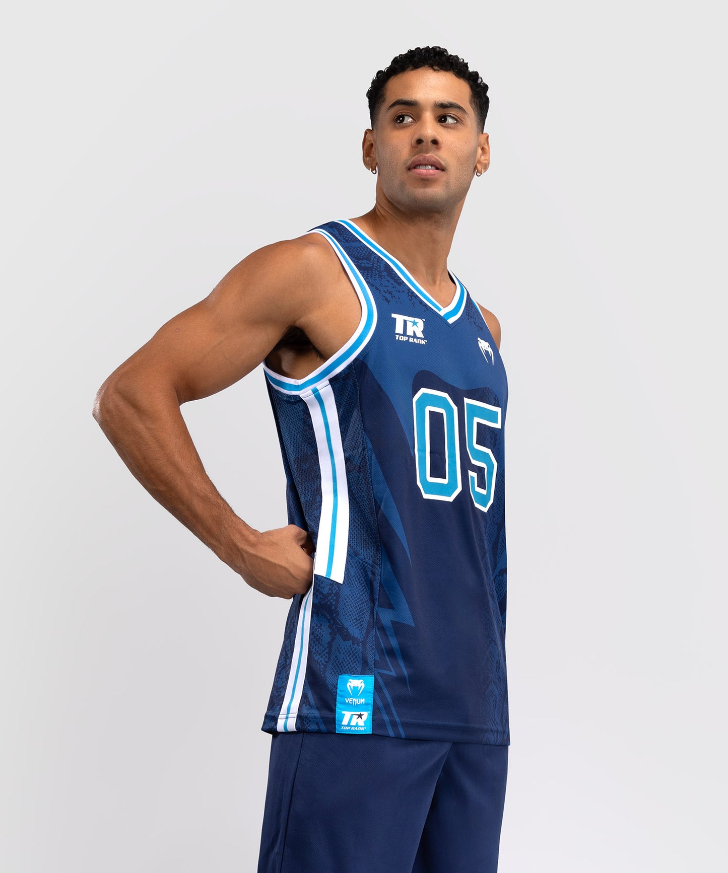 Venum x Top Rank Original Herren Basketballtrikot - Marineblau