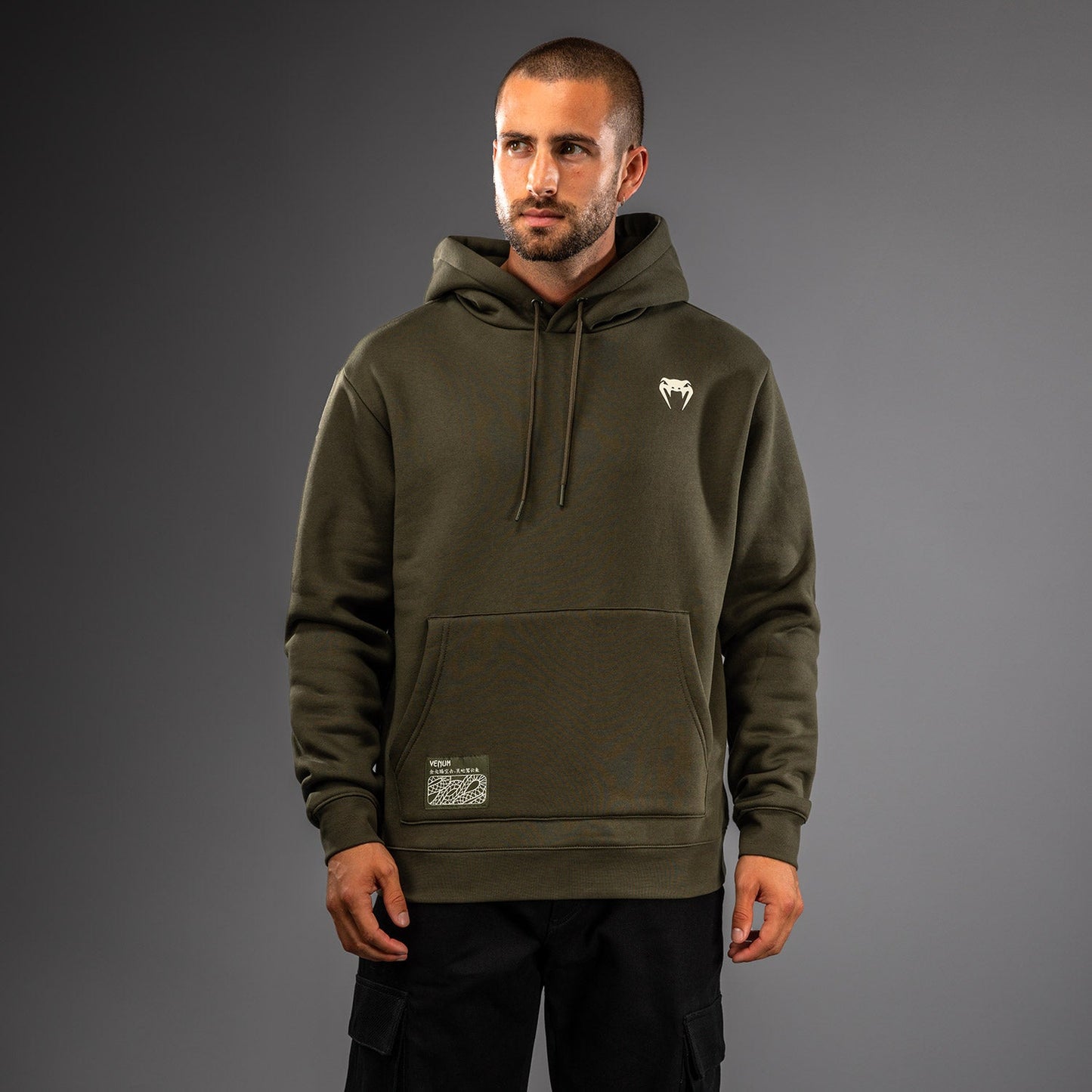 Venum Serpenti Hoodie – Khaki/Bronze/Ivory