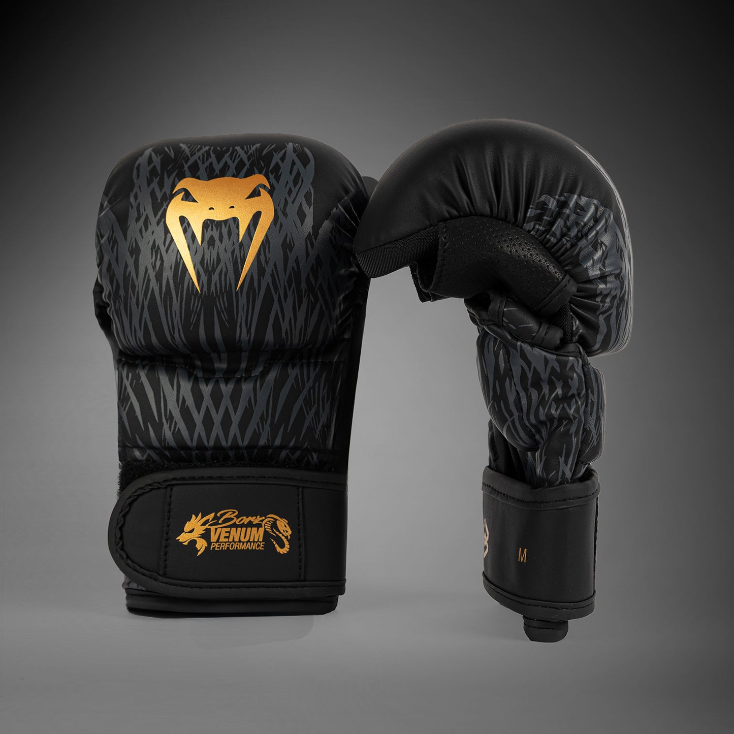 Venum x Chimaev Sparring-Handschuhe - Schwarz/Gold